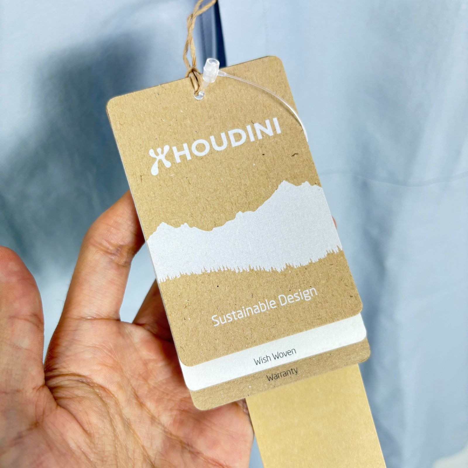 ✉️Men's M グレー系 Houdini ( フーディニ ) メンズ コスモ シャツ