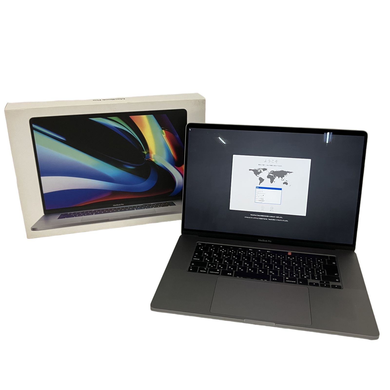 Apple MacBookPro MVVJ2J/A A2141 16インチ 2019 i7 9750H メモリ16GB 
