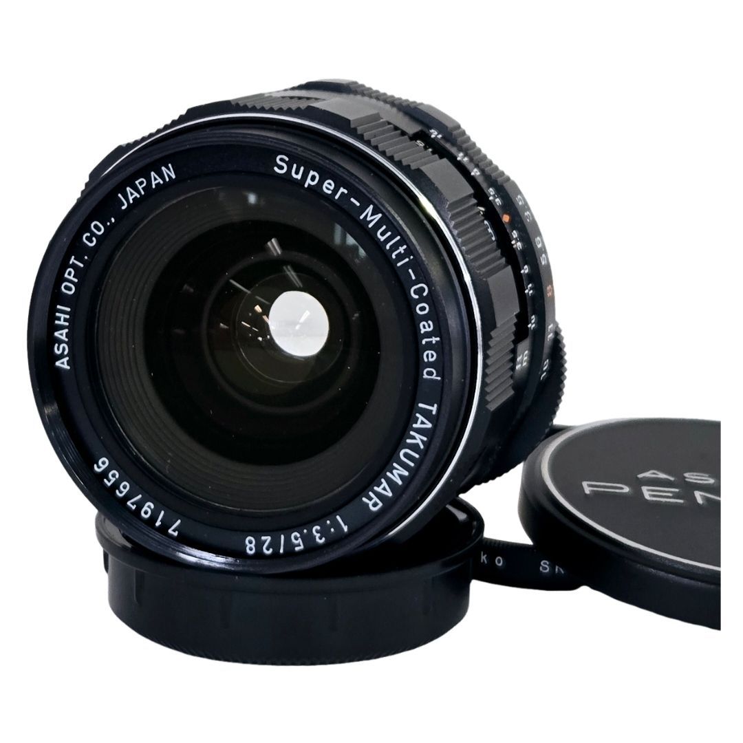 【付属品多】ペンタックス Super Takumar 28mm f3.5 前期型 ペンタックス Super-Takumar 28mm F3.5 M42レンズ
