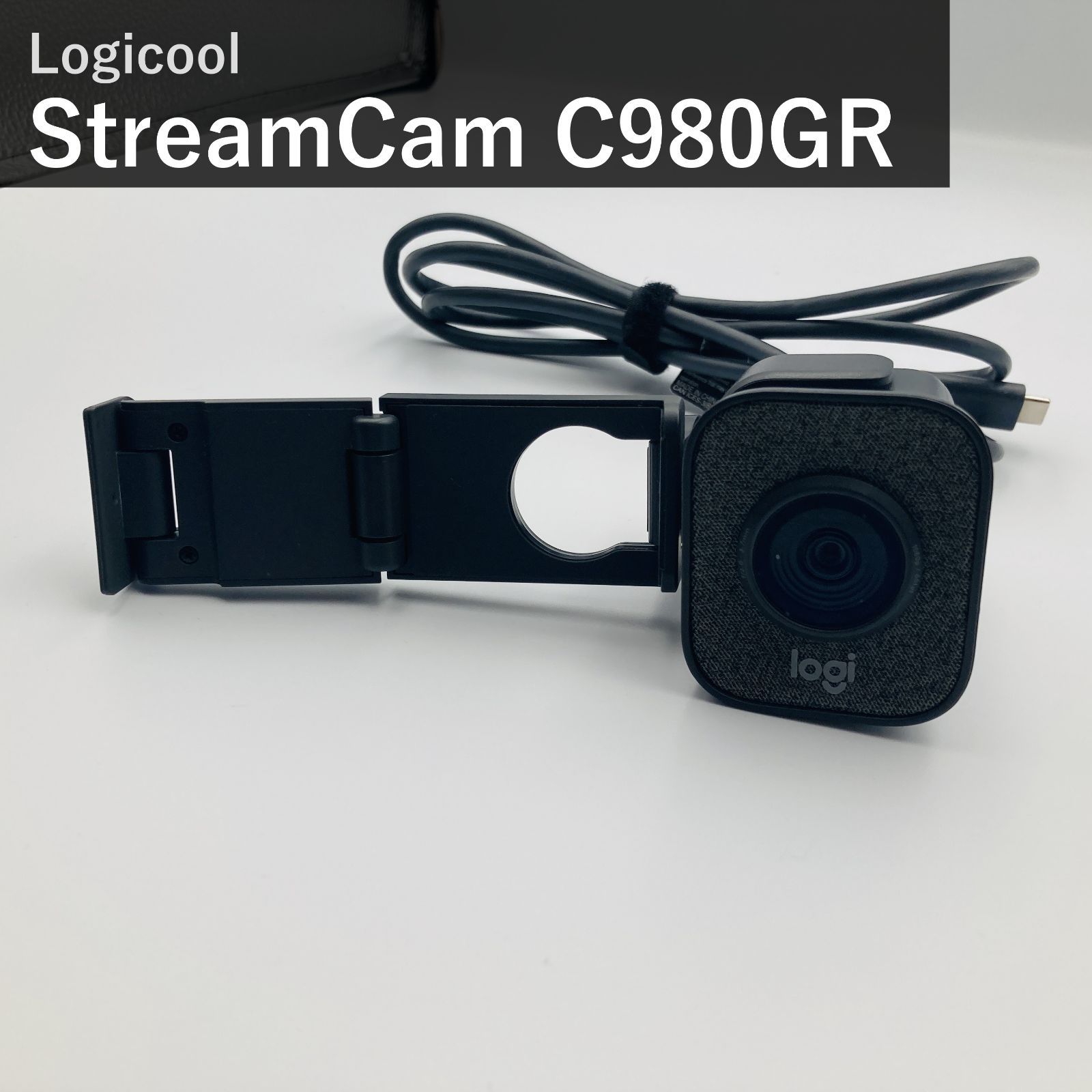 Logicool ロジクール StreamCam C980 GR Webカメラ フルHD 1080P 60fps