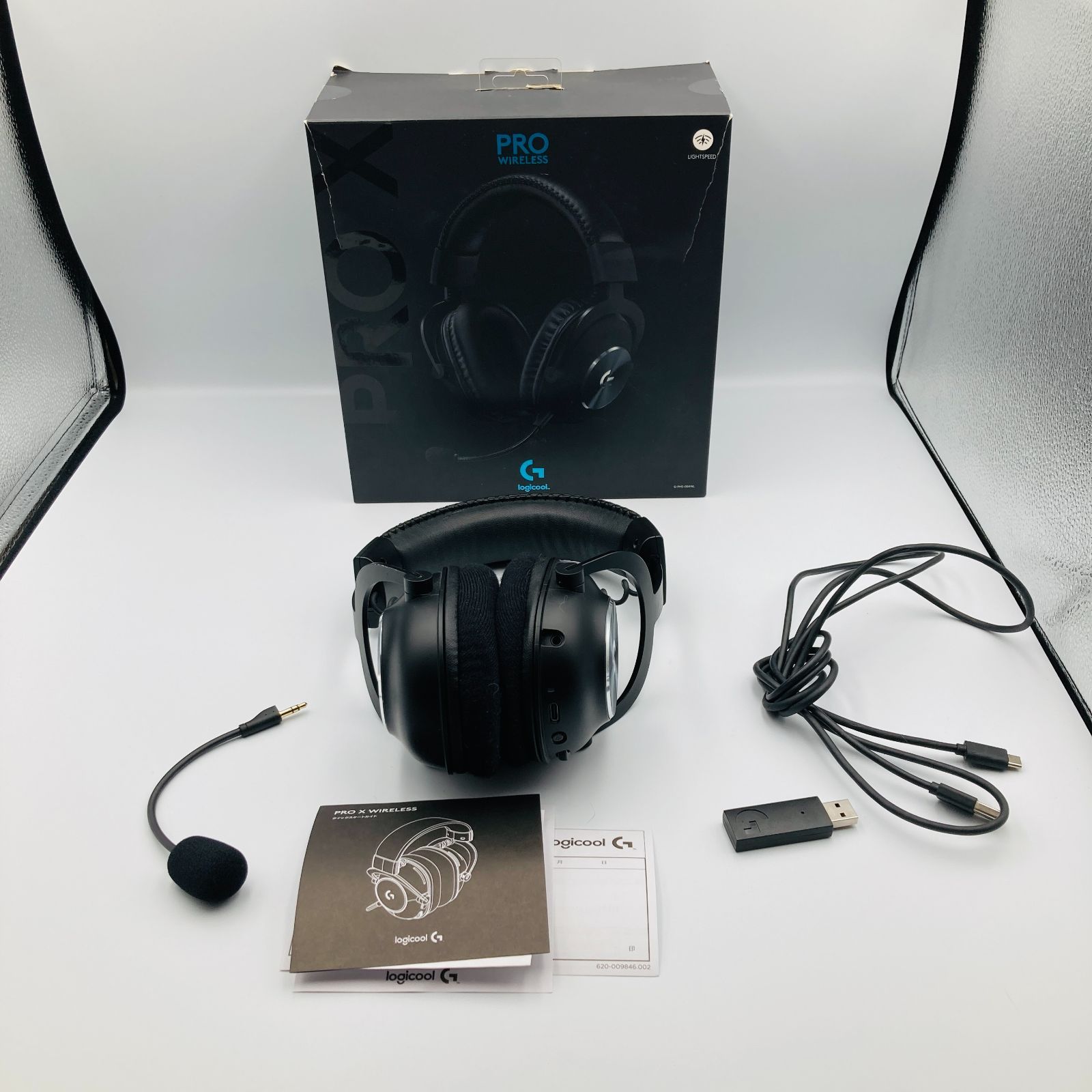 Logicool G PRO X WIRELESS LIGHTSPEED ゲーミングヘッドセット G-PHS 
