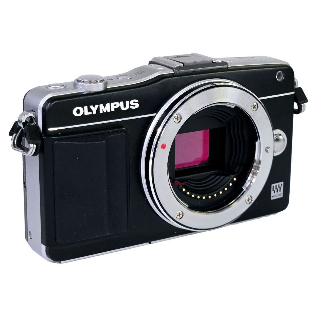 オリンパス　PEN E PM2 動作良好 オリンパス OLYMPUS PEN mini E-PM2 ボディ [ブラック] 価格比較