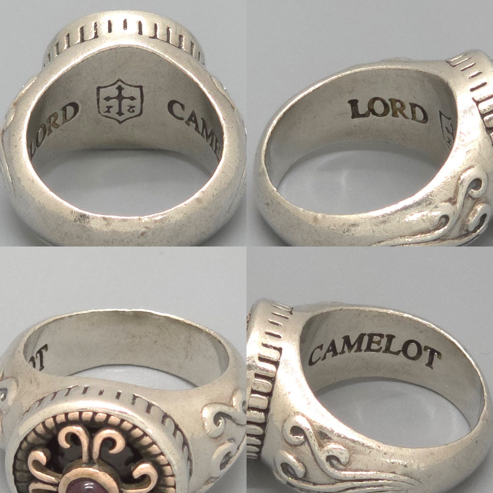 LORD CAMELOT ロード キャメロット LC 801 MA SVOXD GNT リング 約23号 
