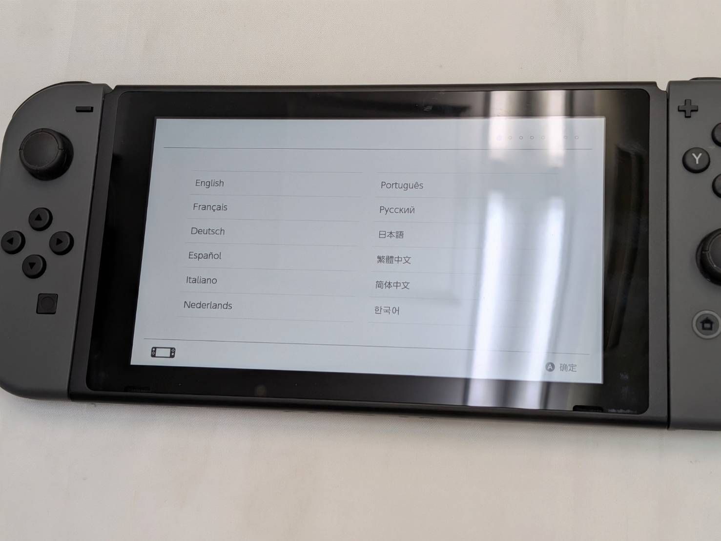 N【通電確認済】Nintendo Switch ニンテンドー スイッチ HAC-001 本体 