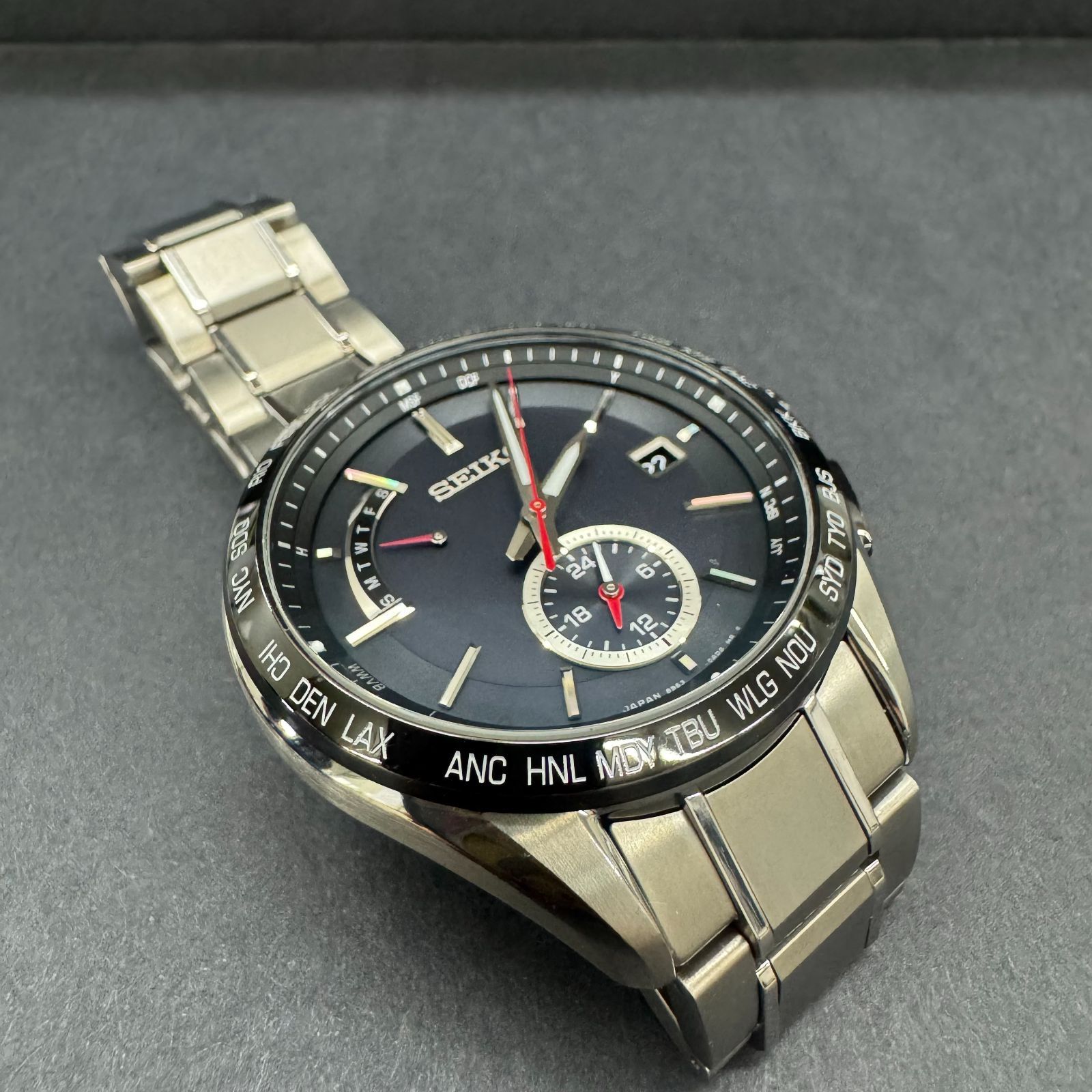 中古品】SEIKOセイコー ブライツ フライトエキスパート 8B63-0AB0
