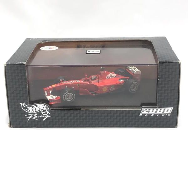 中古】EC)開封・箱ｲﾀﾐ)ﾏﾃﾙ ﾎｯﾄｳｨｰﾙ F1 1/43 ﾌｪﾗｰﾘF1-2000ｼｭｰﾏｯﾊ#3[18