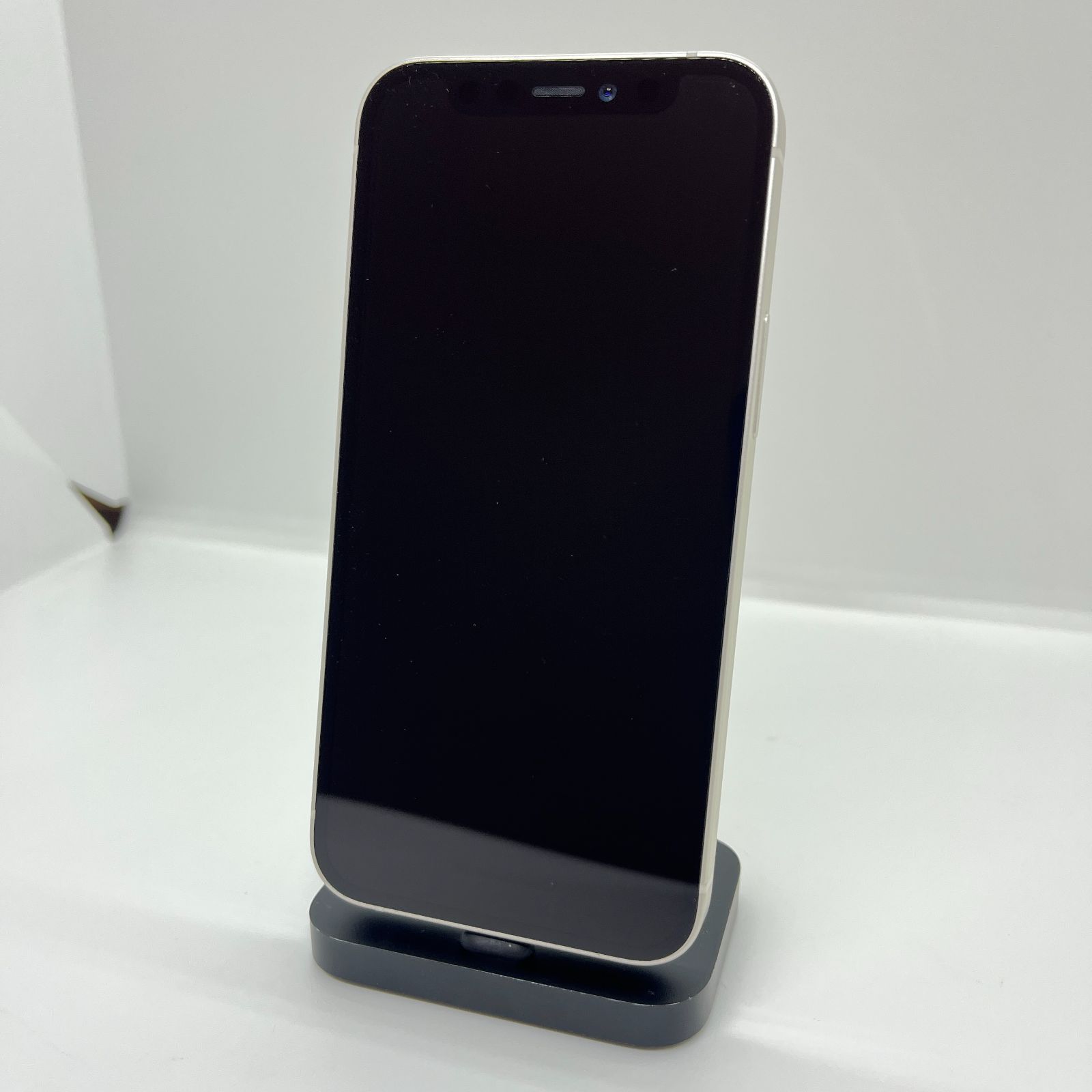 iPhone12mini 128G ホワイト　バッテリー残85% ワレ・不良無し バッテリー最大容量100％】iPhone12mini 128GB ホワイト【SIMロック