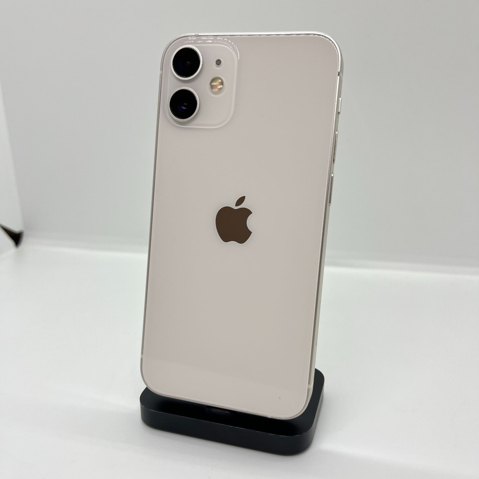 iPhone12mini 128G ホワイト　バッテリー残85% ワレ・不良無し バッテリー最大容量100％】iPhone12mini 128GB ホワイト【SIMロック