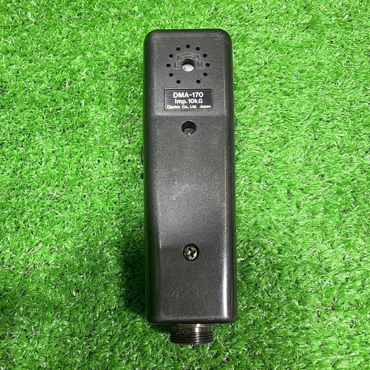 Clarion製のDMA-170ダイナミックマイク　コイル式ケーブル付き ジャンク】Clarion クラリオン DMA-170専用カールコード マイク