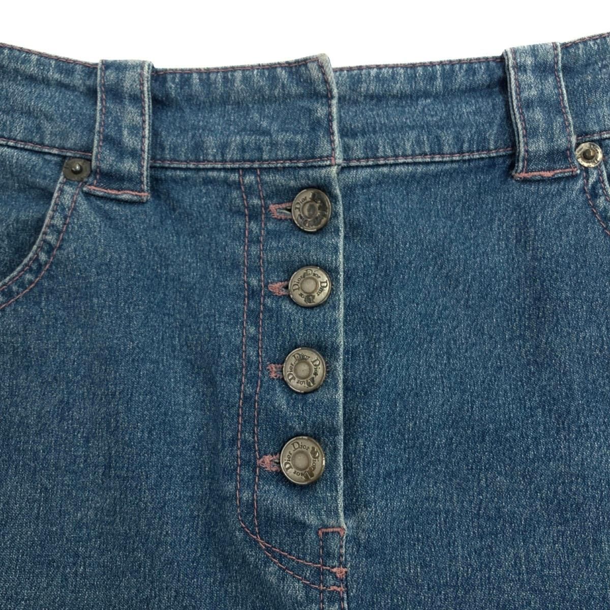 クリスチャンディオール　デニムスカート　ラップスカート　36　ガリアーノ期　仏製 中古・古着通販】Christian Dior (クリスチャン ディオール) デニム