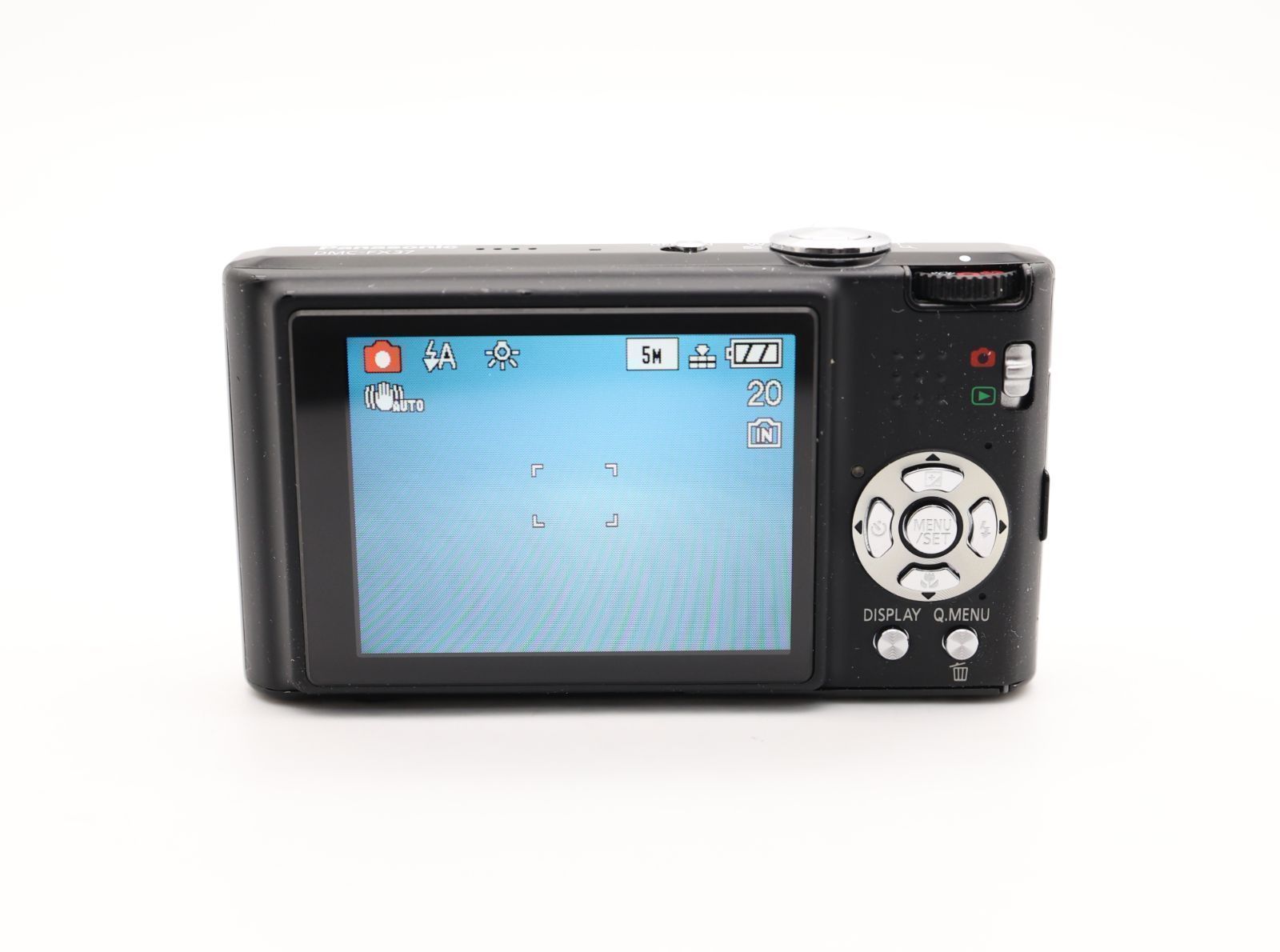 Panasonic LUMIX DMC-FX37 デジカメ/※液晶画面に難あり 明るいところでも、液晶画面ははっきり見えますか？』 パナソニック