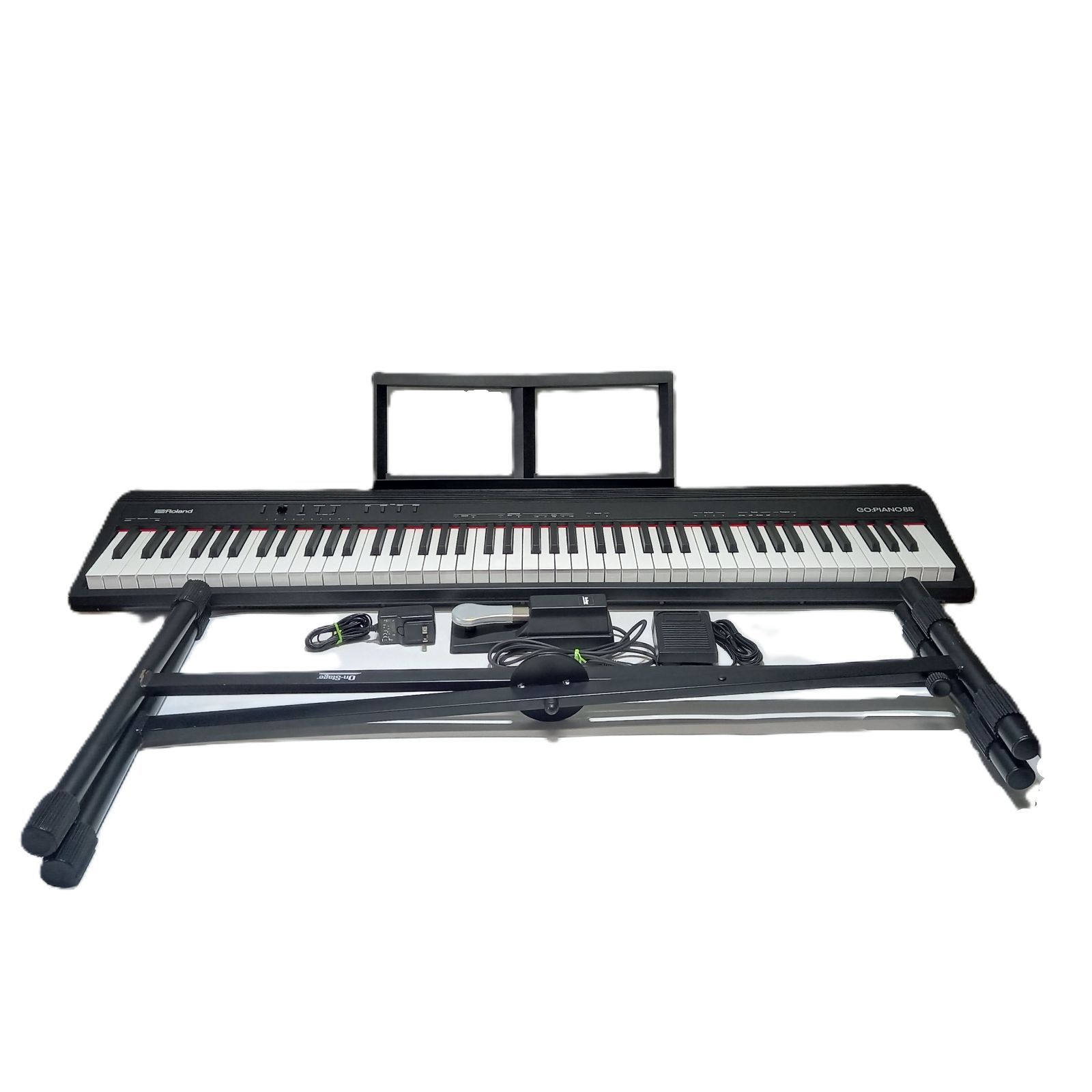 Roland GO:PIANO88 ブラック スタンド付き 2021年製 Roland ローランドGO:piano88 2021年製 【公式通販】