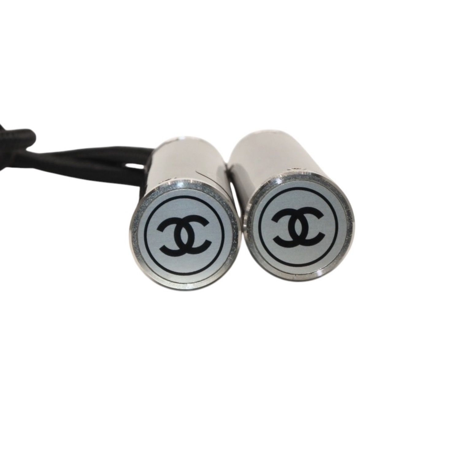 CHANEL シャネル ジャンピングロープ 縄跳び カーボン　ココマーク 極美品 CHANEL シャネル ジャンピングロープ 縄跳び カーボン ココ