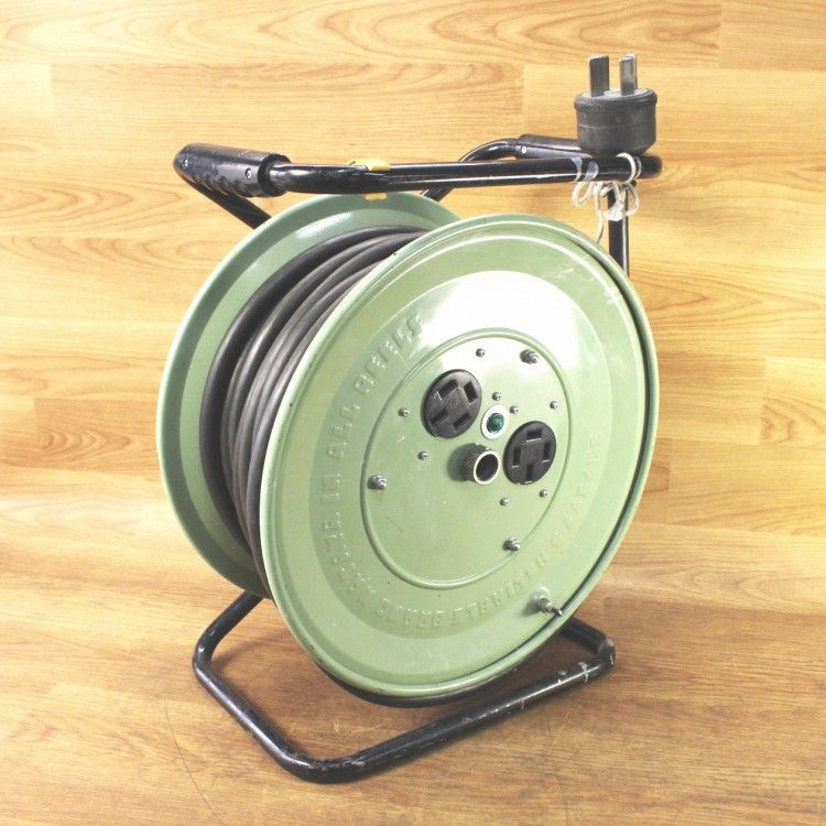 HATAYA/畑屋製作所 SP-355M 3相200V/30A/30mコードリール 2CT 5.5mm2×4芯×30m 漏電遮断器付き