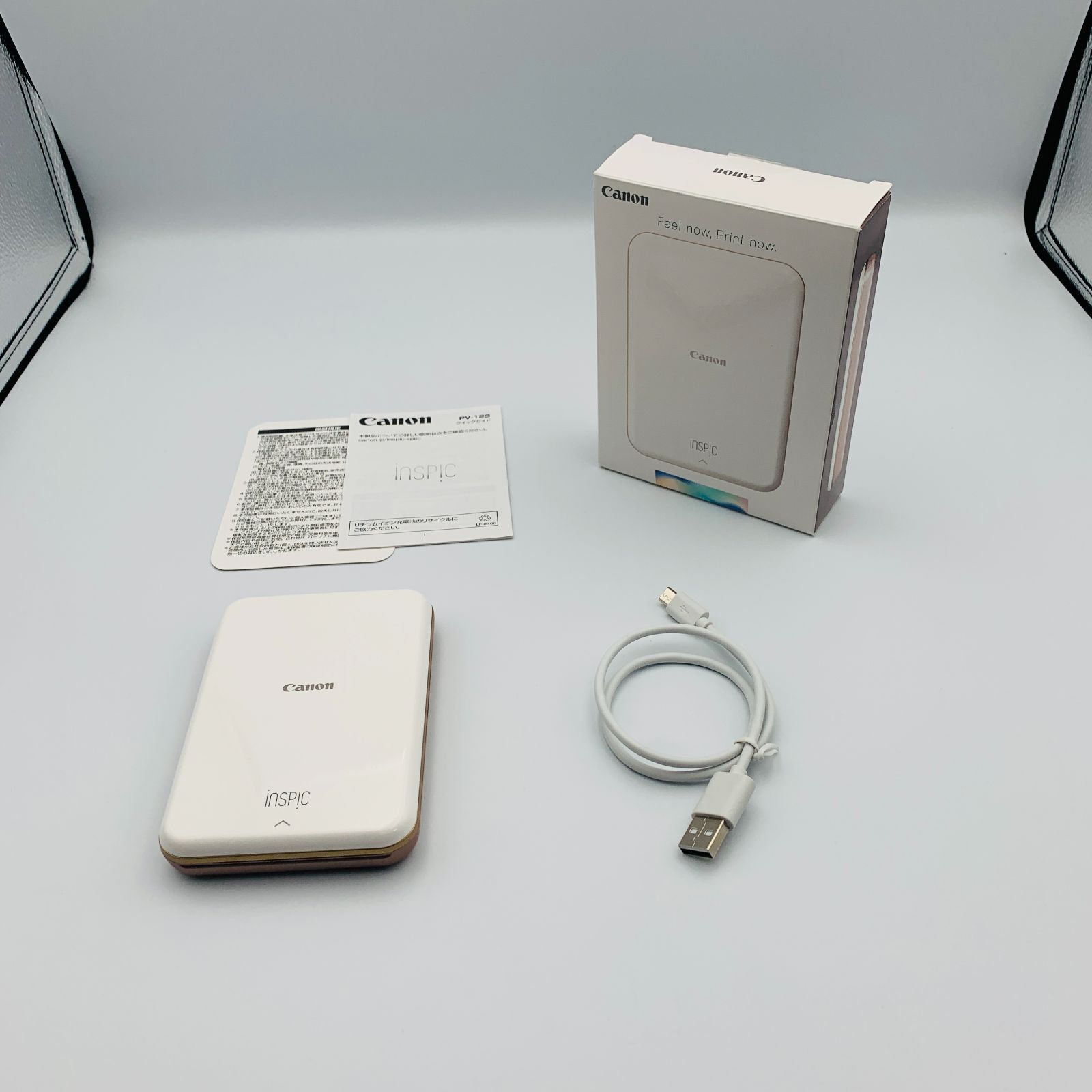 Canon キヤノン スマホプリンター iNSPiC PV-123-SP インスピック