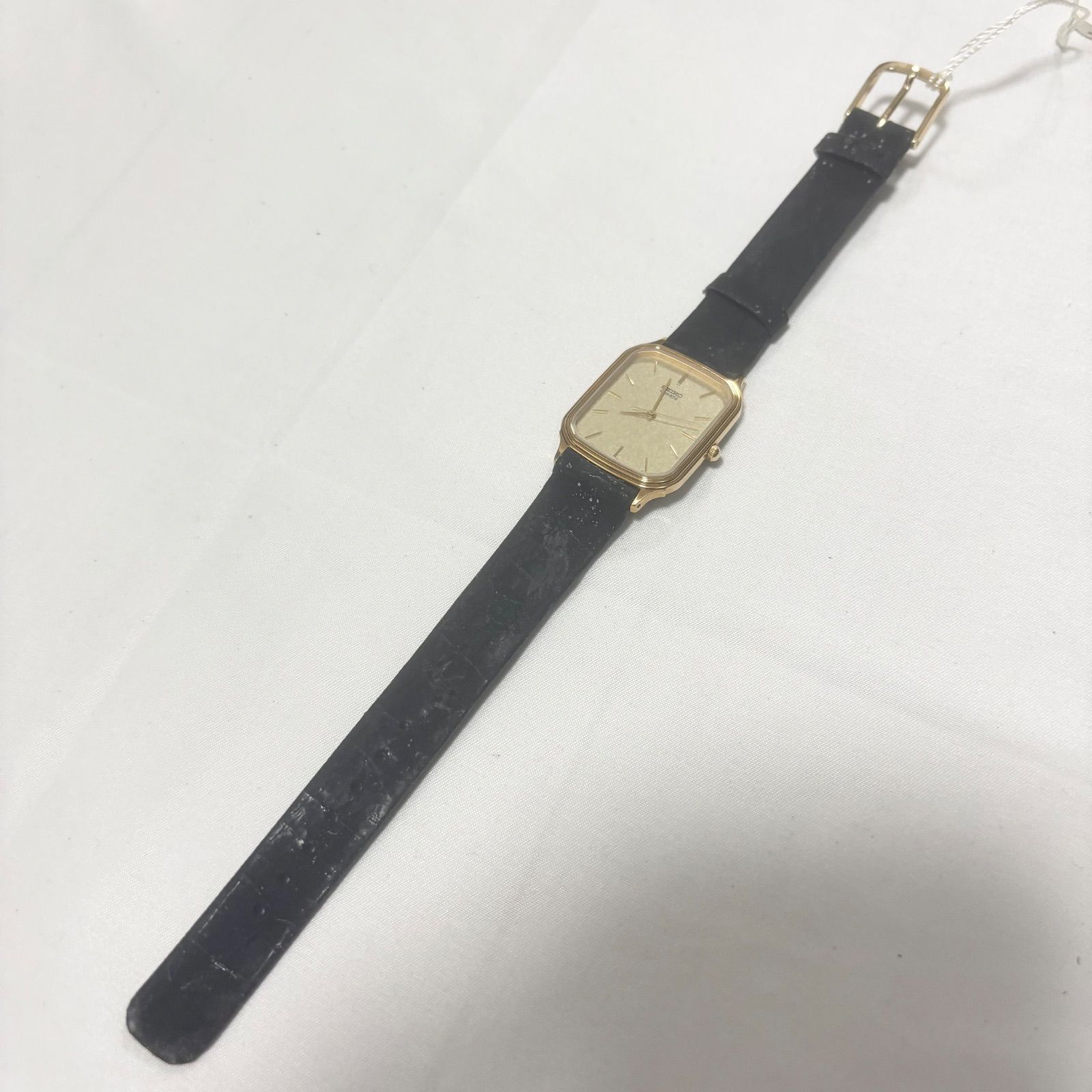 送料無料】SEIKO/セイコー/9021-5090/ゴールド×ブラック/クォーツ