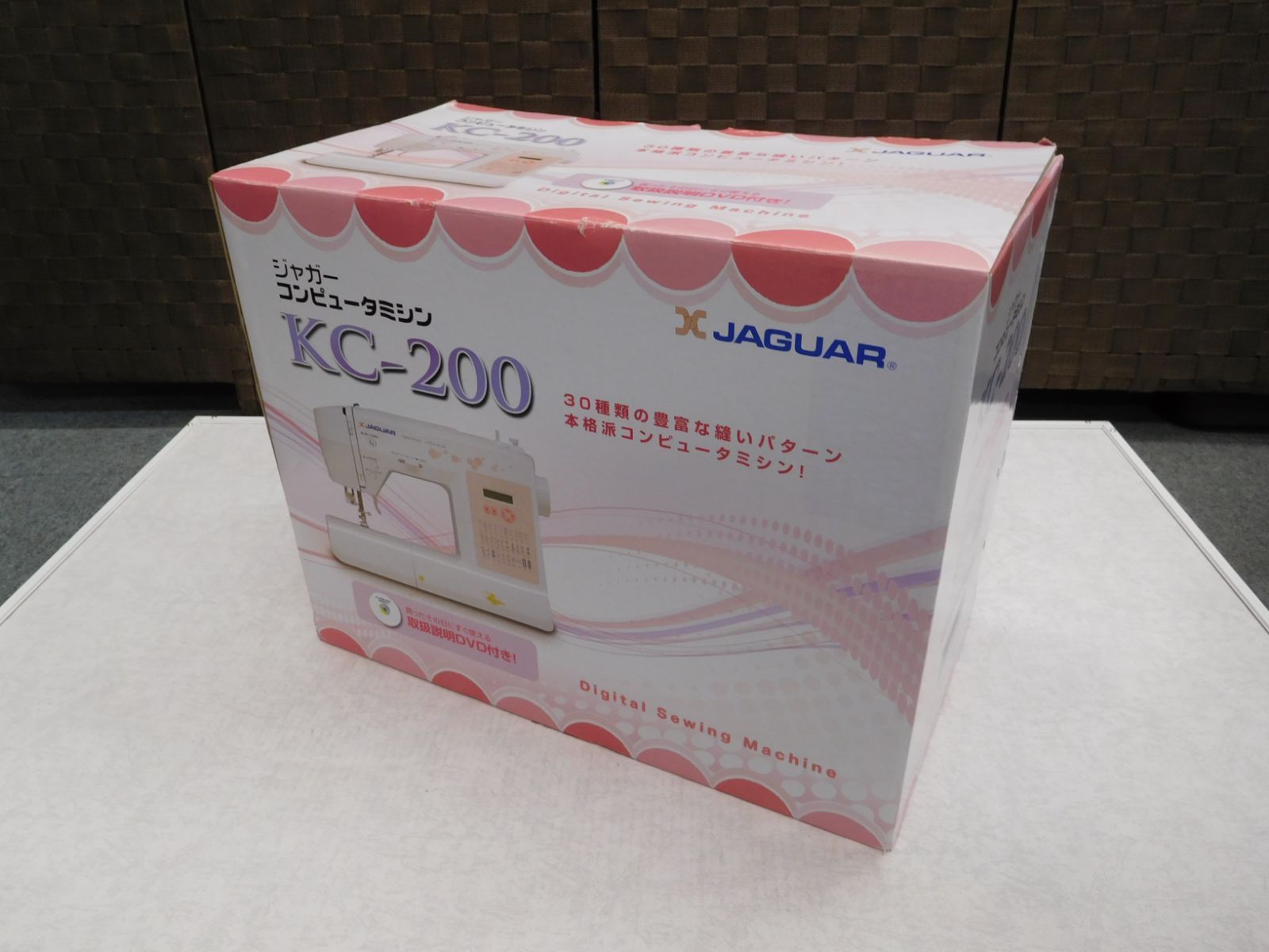 垂直ガマ☆ジャガーコンピュータミシン KC-200 ☆超美品☆ Yahoo 