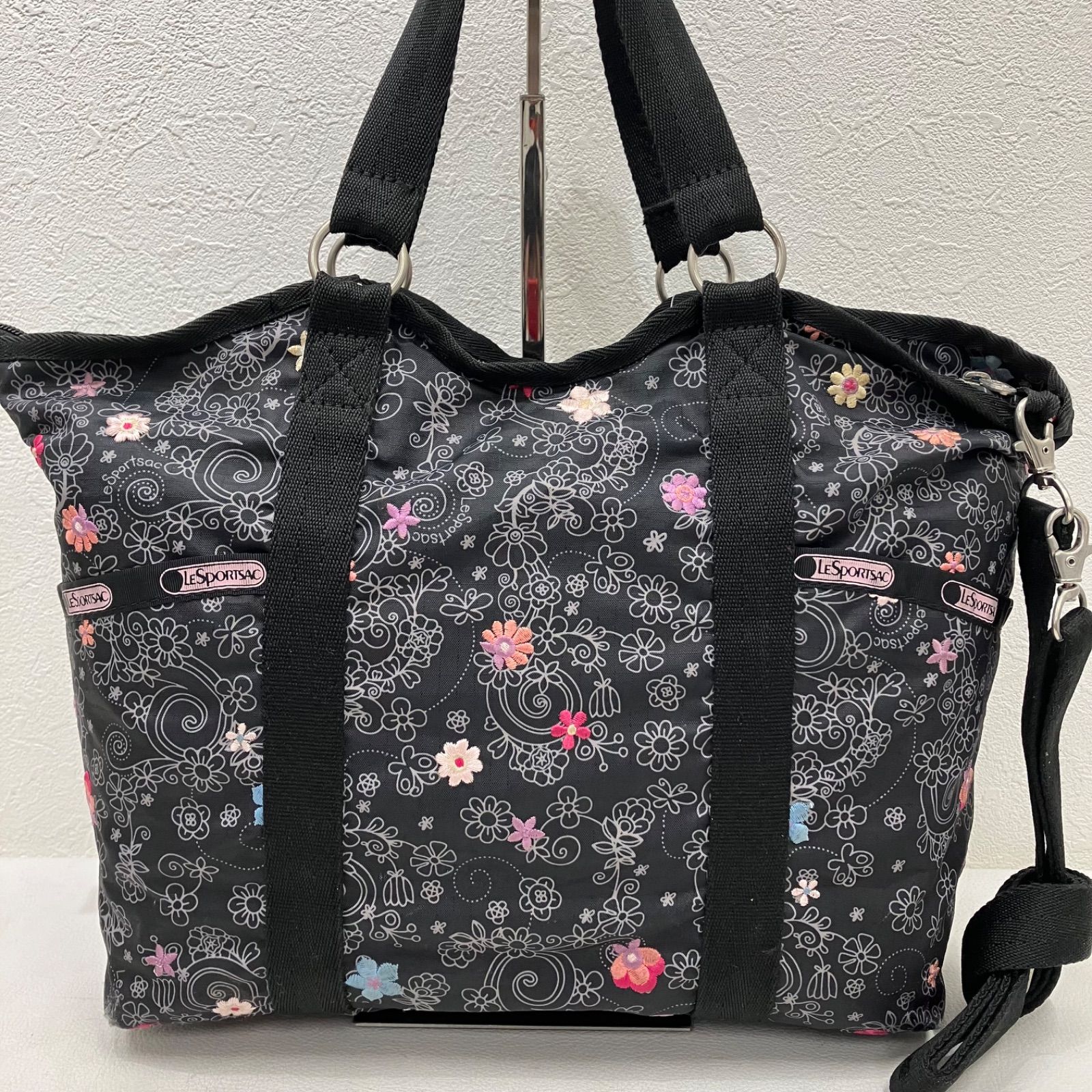 2375 LeSportsac レスポートサック トートバッグ 2way ショルダー 
