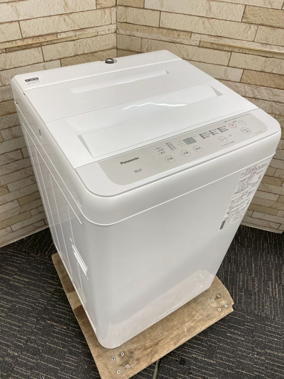 洗濯機　No.2062　パナソニック　2020年製　5kg　NA-F50B14　【リサイクルショップどりーむ荒田店】 リサイクルショップどりーむ荒田店 No3629 洗濯機 パナソニック