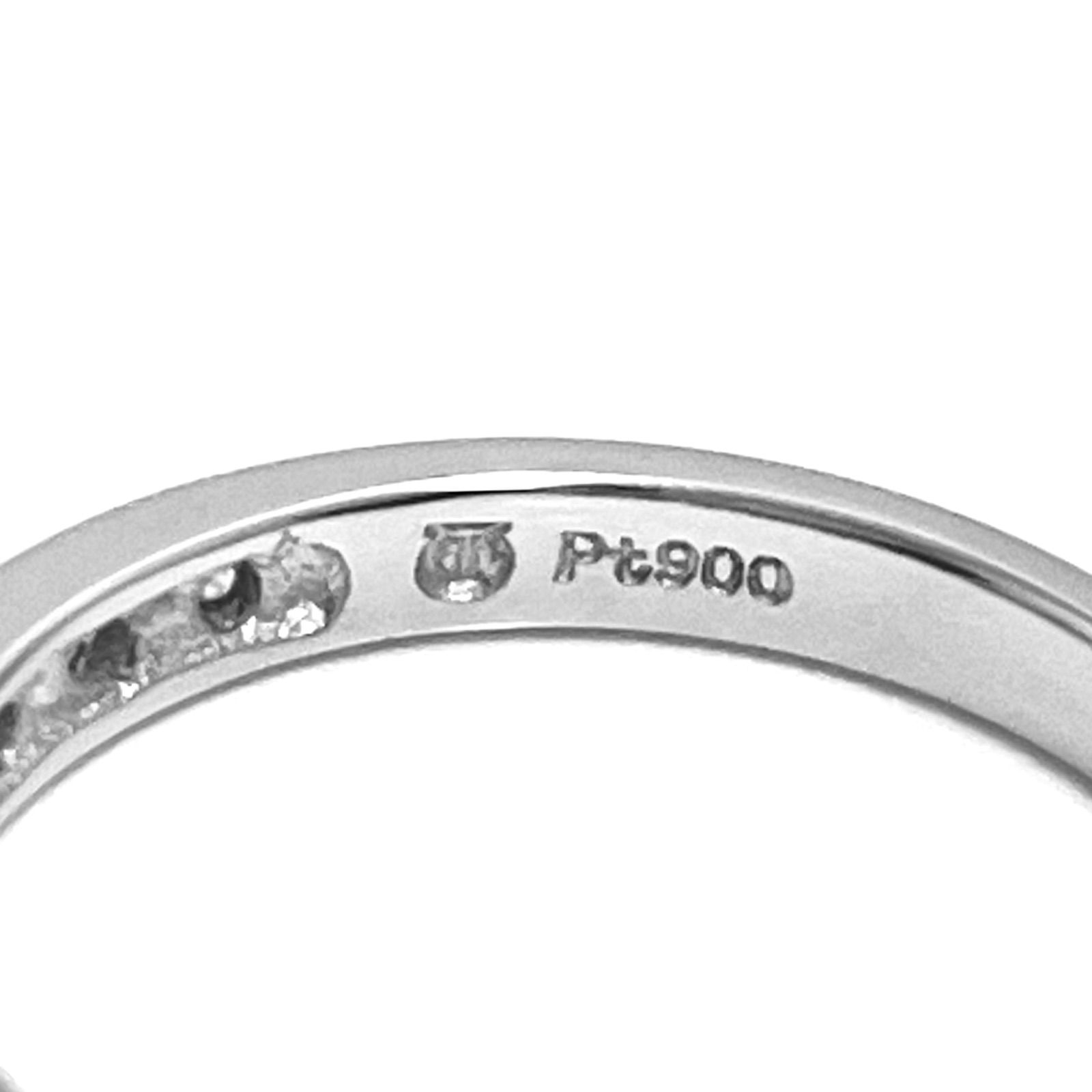 TASAKI / タサキ ハーフエタニティ ダイヤリング Pt900 0.16ct 9.5号 