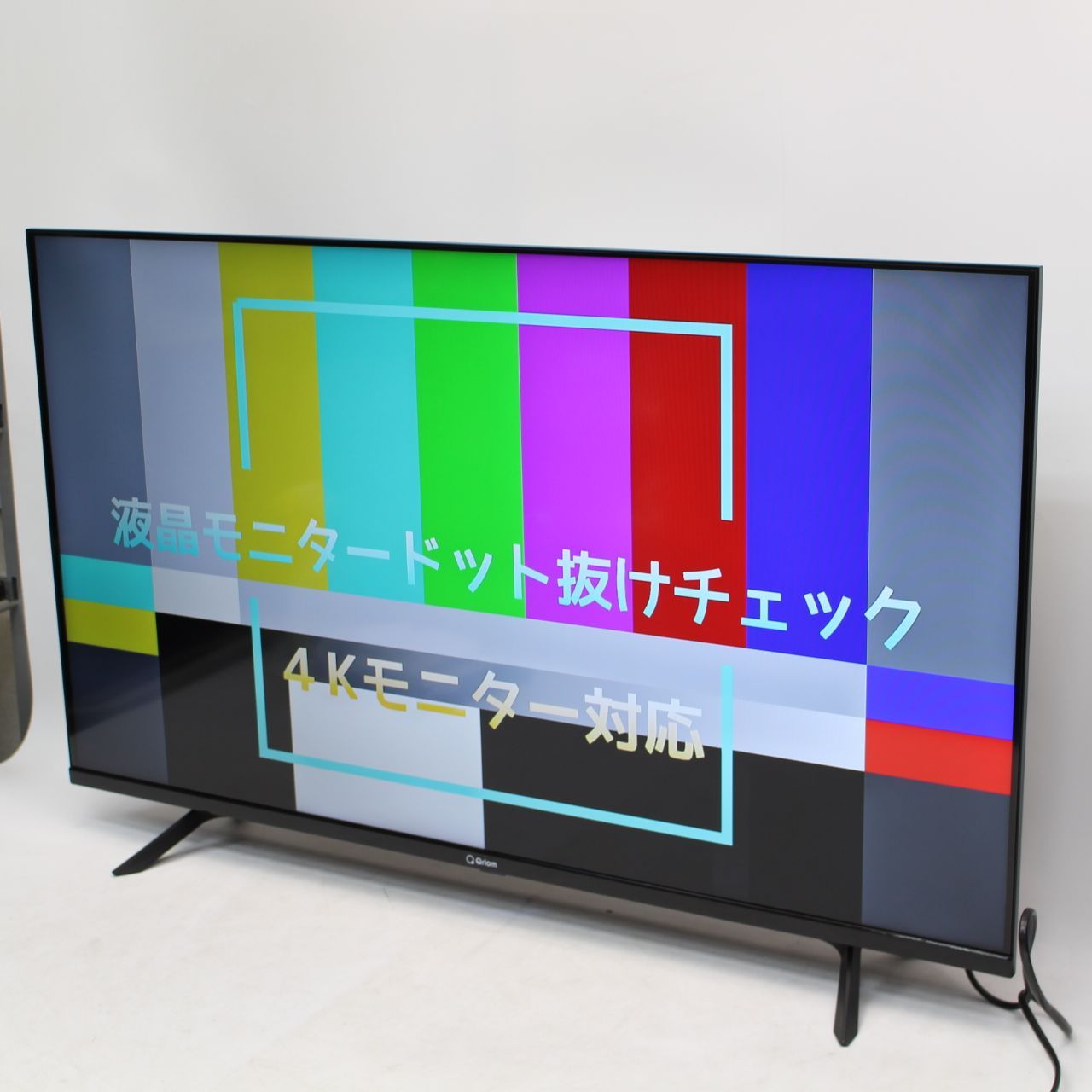 2024年製　スマートテレビ 40V型 QRK-40TL2K YAMAZEN 40V型 フルハイビジョン チューナーレス スマートテレビ
