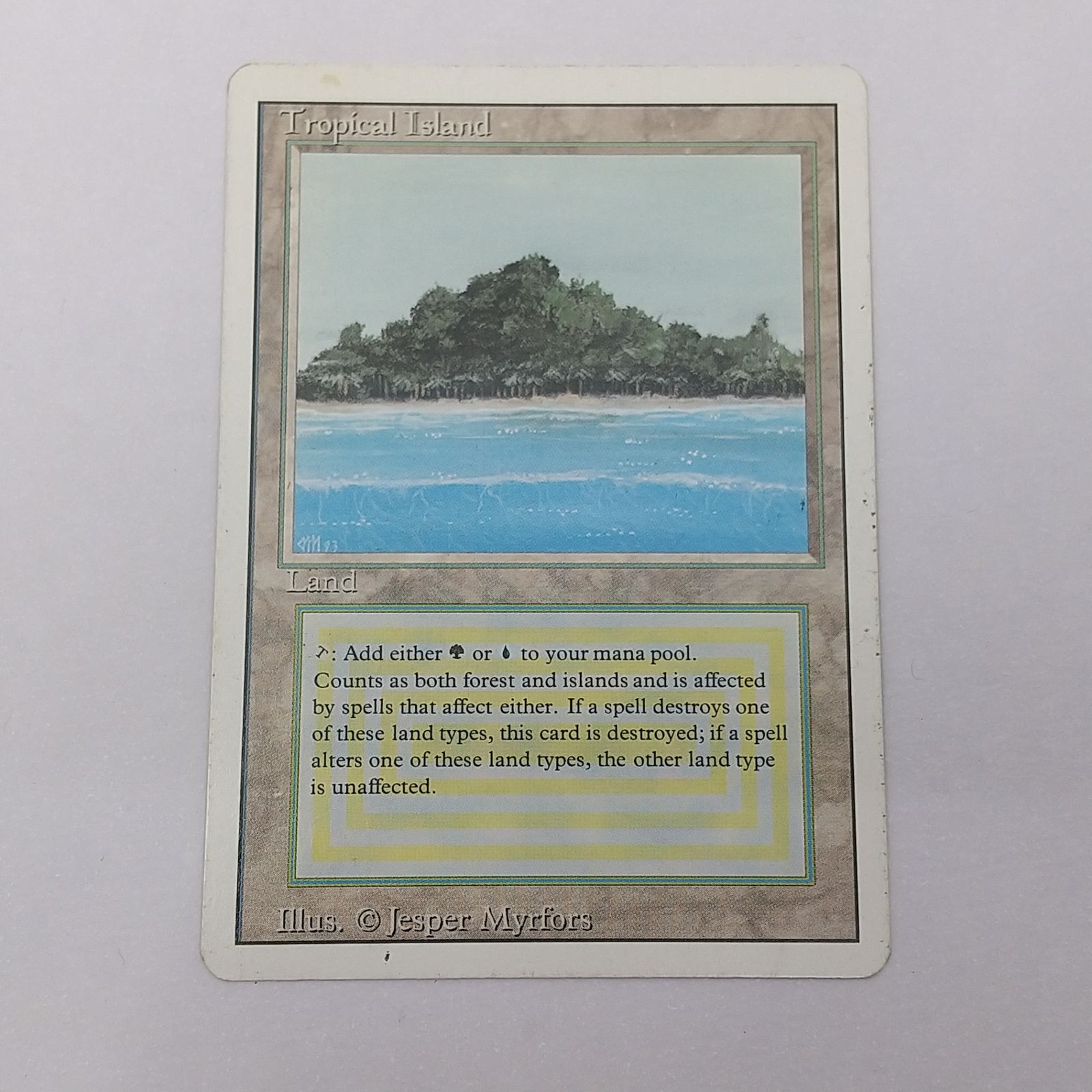 新品 MTG Tropical トロピカルアイランド イタリア語版 買取相場】-MtG-(英)Tropical Island【3ED】 No.288【Cardshop Serra】