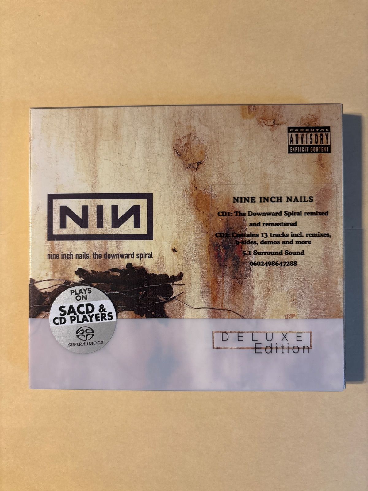 Downward Spiral ナイン・インチ・ネイルズ SACDハイブリッド 輸入盤