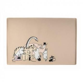 MOOMIN ムーミン ペット用シリコーンマット L ベージュ MRA150012
