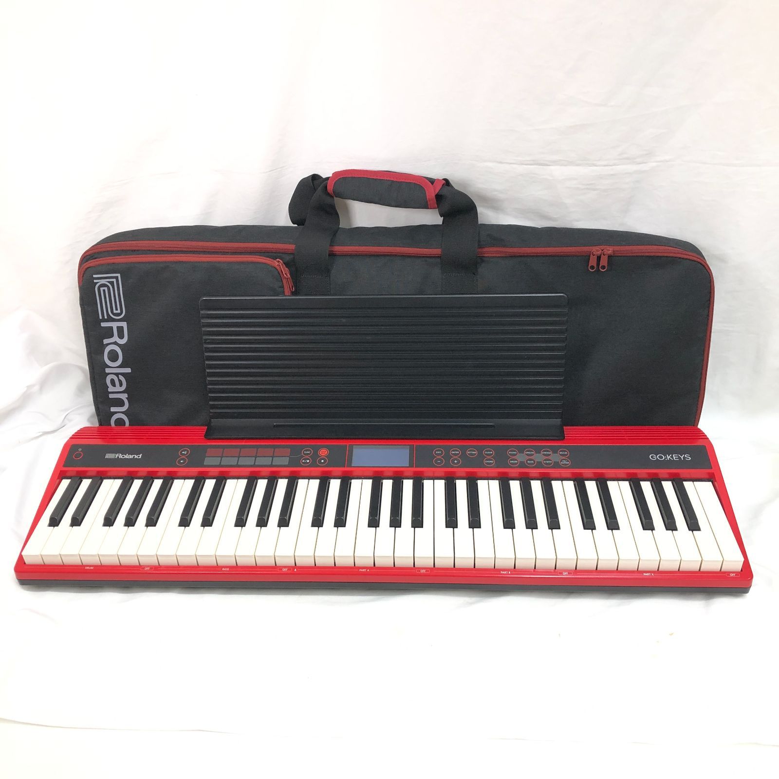 【美品・専用ケース付】Roland GO:KEY キーボード　GO-61K Roland GO-61K ポータブルキーボード 61鍵盤GO:KEYS ローランド