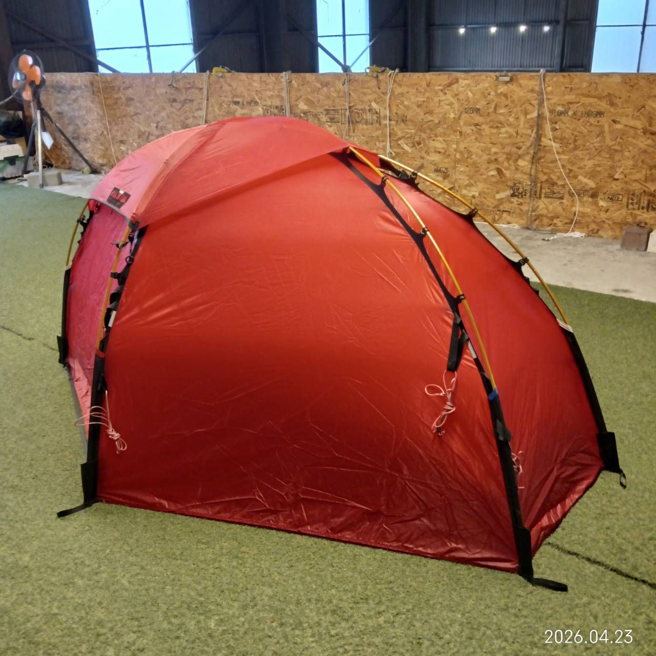 ヒルバーグ　ソウロ (フットプリント付き) HILLEBERG(ヒルバーグ) Soulo 1 Person Tent ソウロ(レッド)、フット