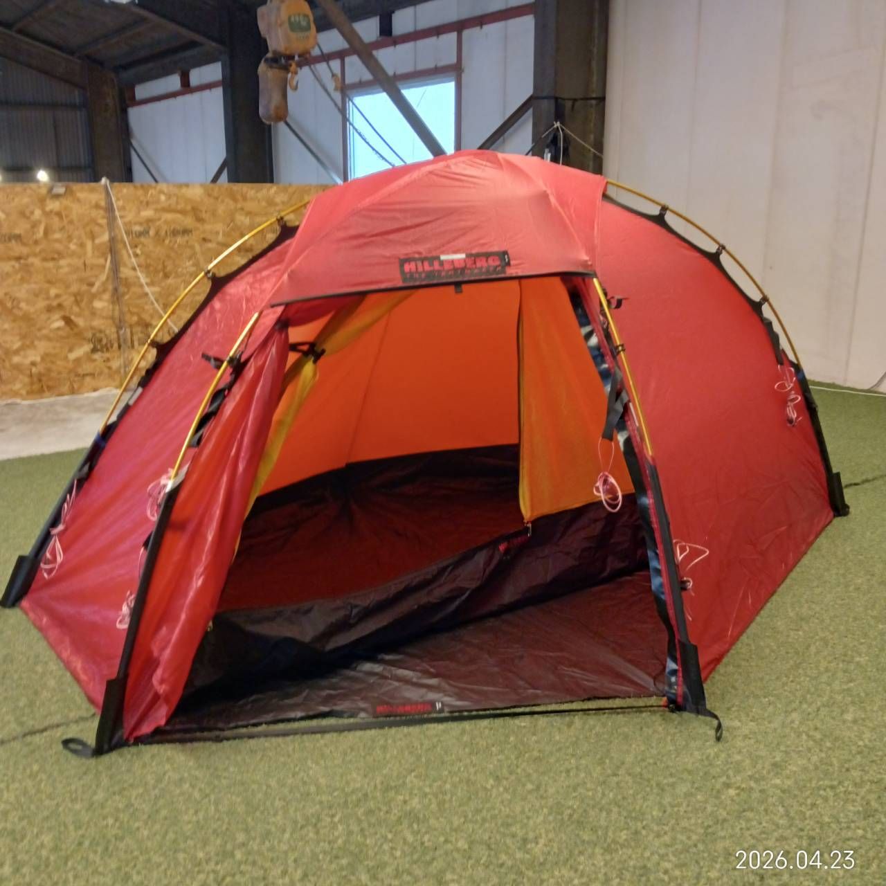 HILLEBERG(ヒルバーグ) Soulo 1 Person Tent ソウロ(レッド)、フット