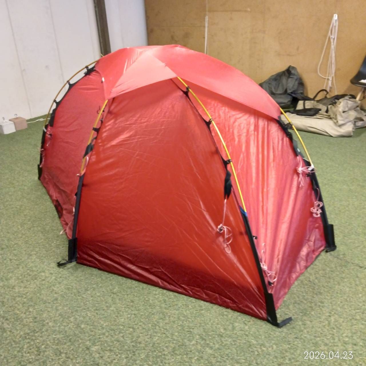 HILLEBERG(ヒルバーグ) Soulo 1 Person Tent ソウロ(レッド)、フット