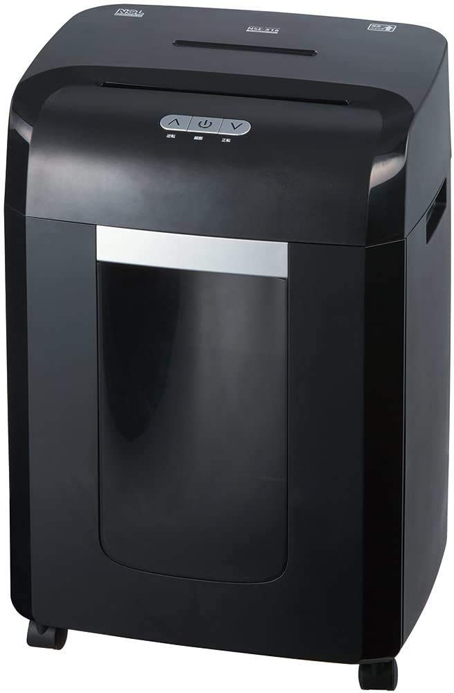 新品 ナカバヤシ シュレッダー パーソナル スタミナ&パワフル マイクロカット A4 最大細断10枚 21L 連続使用30分 静音 業務用 Z0372