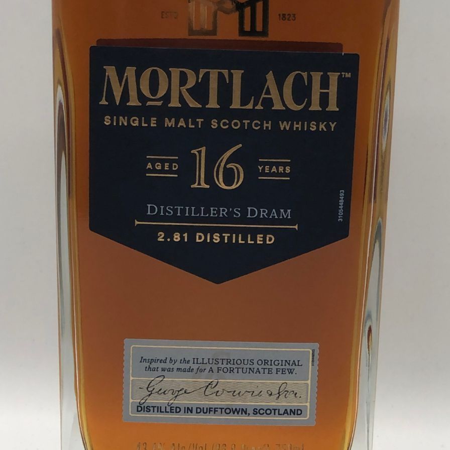 モートラック 16年 ディスティラーズ ドラム 700ml 43.4%【H0】