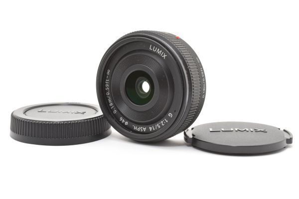 ☆極上品☆ Panasonic LUMIX G 14mm F2.5 ASPH. H-H014 パナソニック