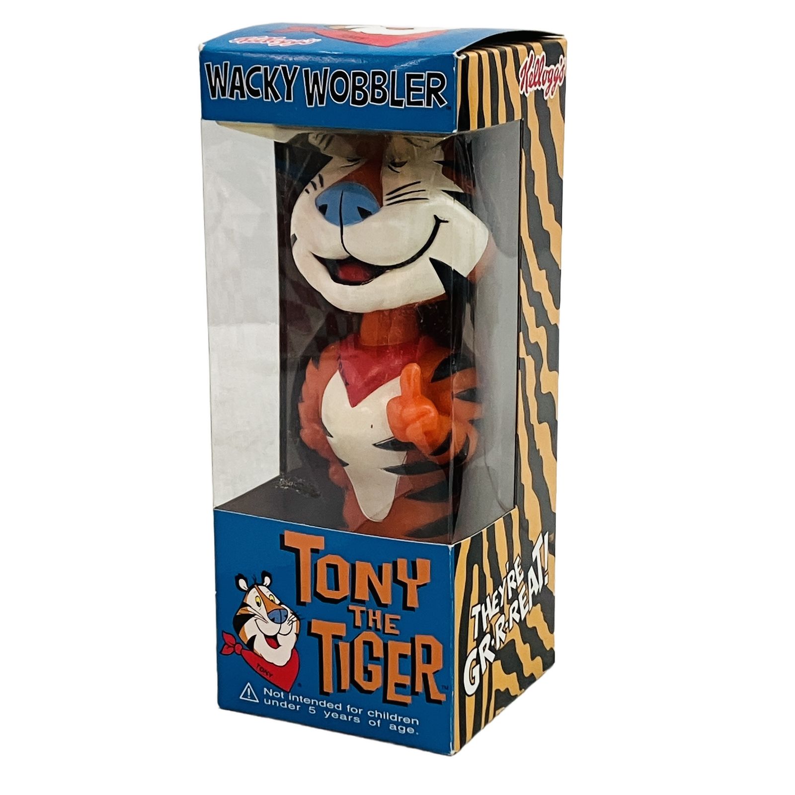 ザ*キ様 未開封　色褪せあり　FUNKO社 wacky wobbler マイティ FUNKO WACKY WOBBLER TONY THE TIGER FROSTED FLAKES トニーザタイガー