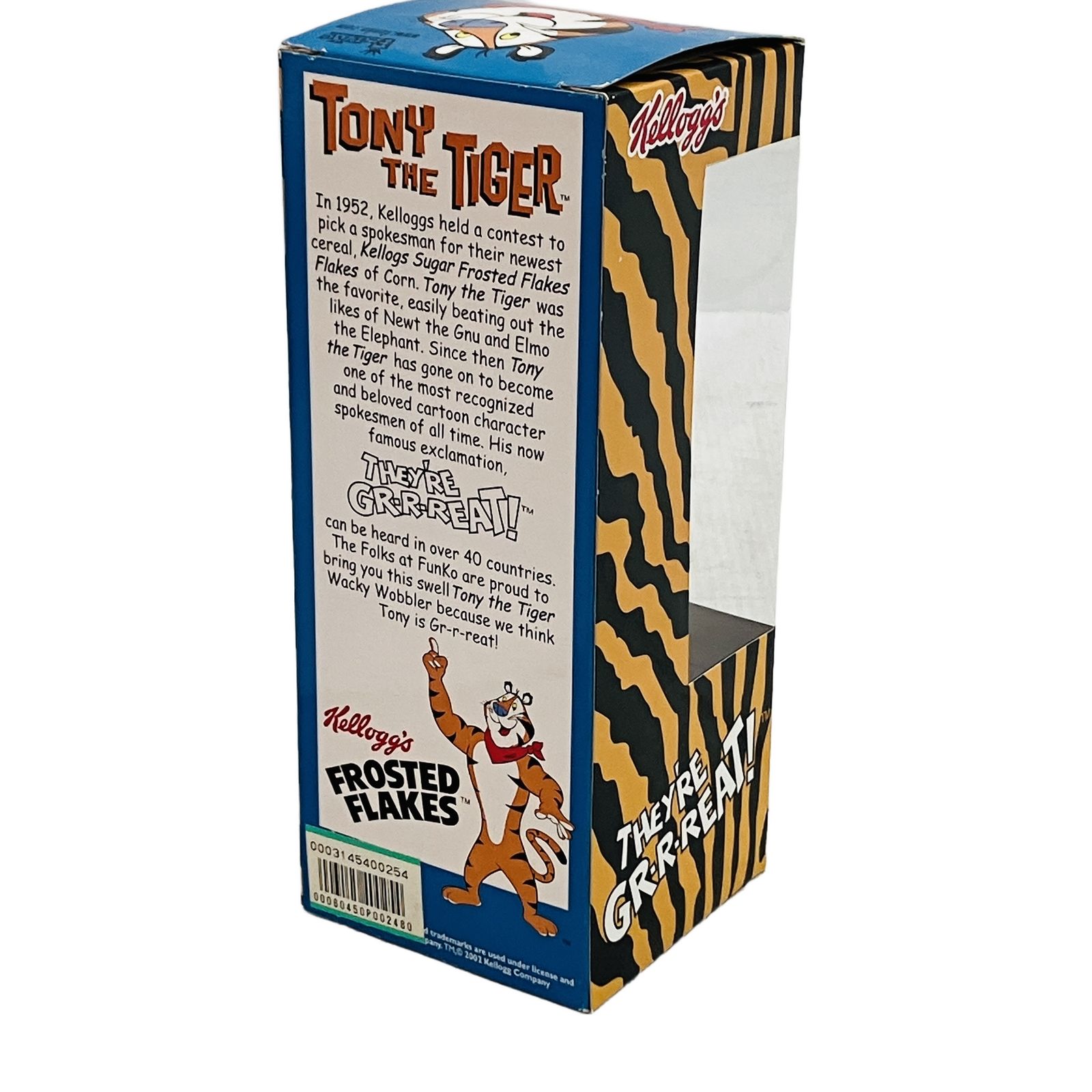 アメコミ KelloggsWACKY WOBBLERS FUNKO WACKY WOBBLER TONY THE TIGER FROSTED FLAKES トニーザタイガー