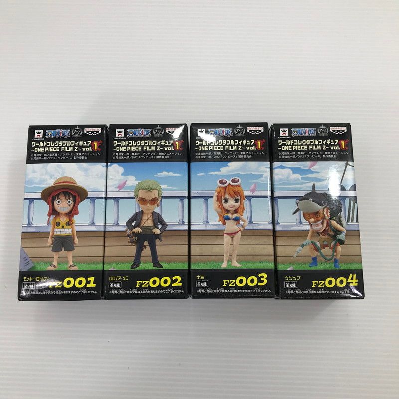 中古美品】 ワールドコレクタブルフィギュア～ONE PIECE FILM Z～ vol