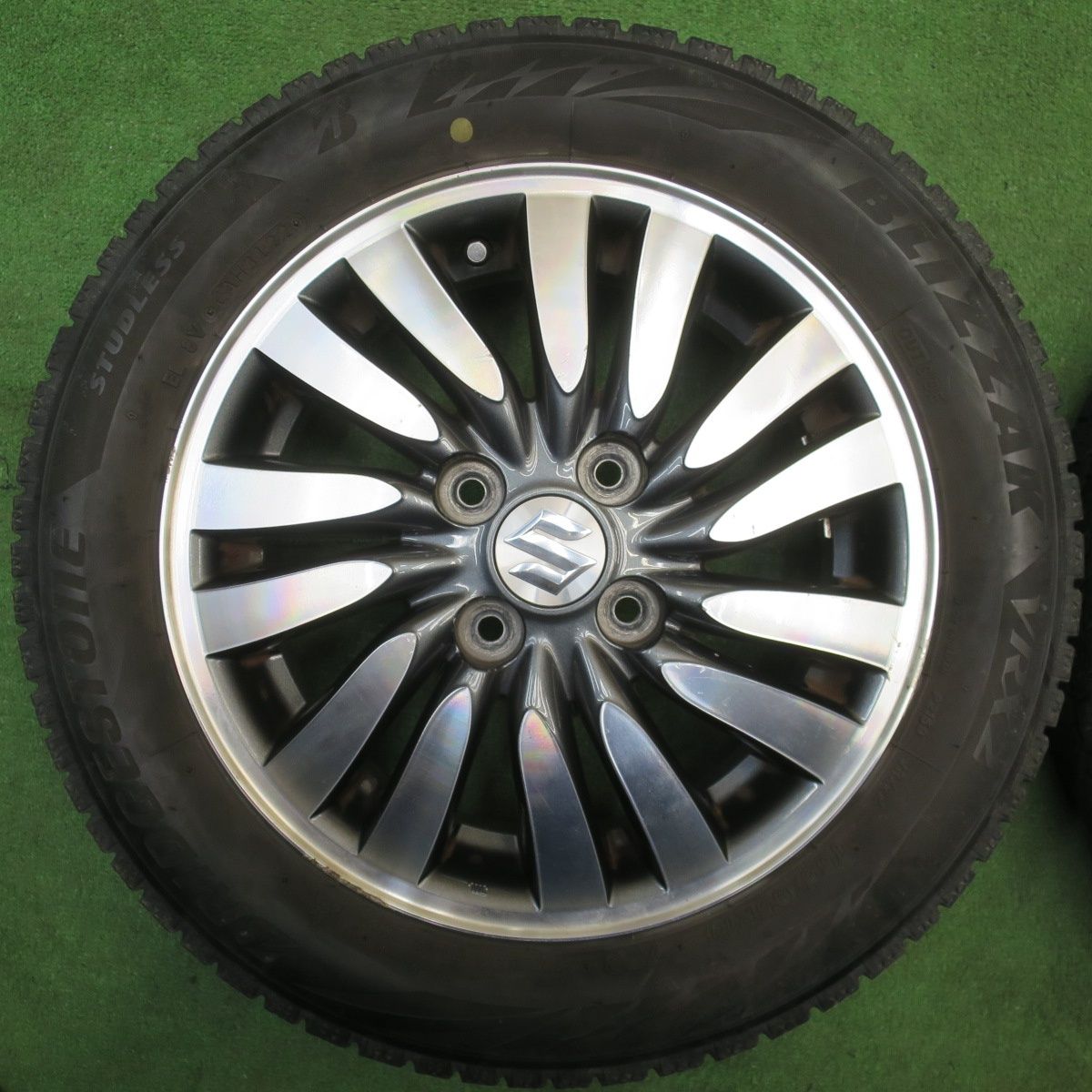 4本価格！22年☆スズキ ソリオ 純正 155/65R14 スタッドレス 