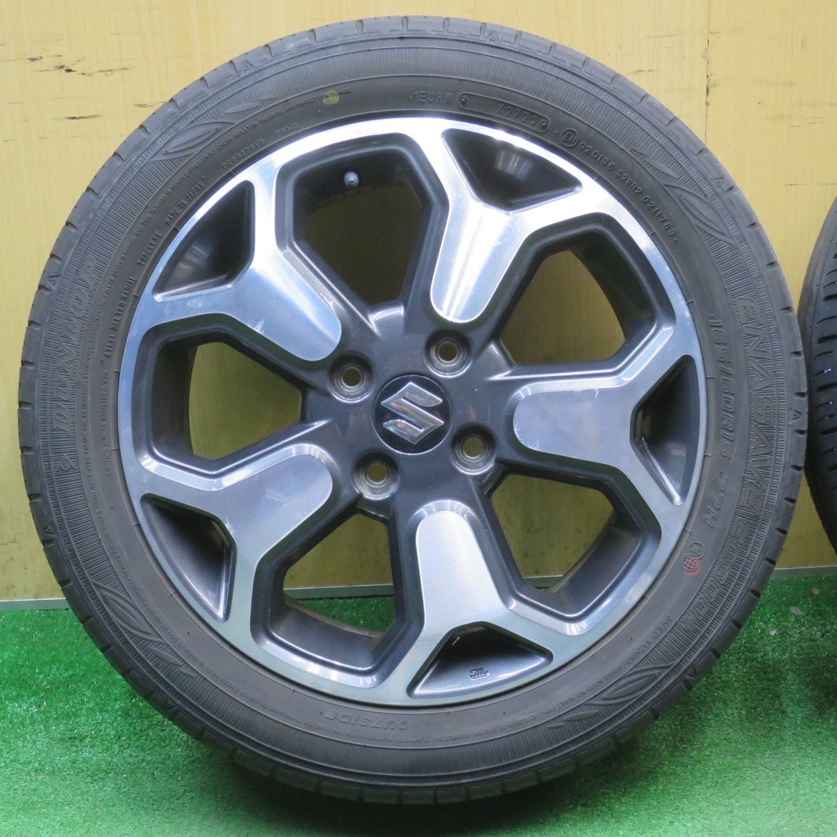 4本価格！23年☆スズキ ハスラー 純正 165/60R15 ダンロップ
