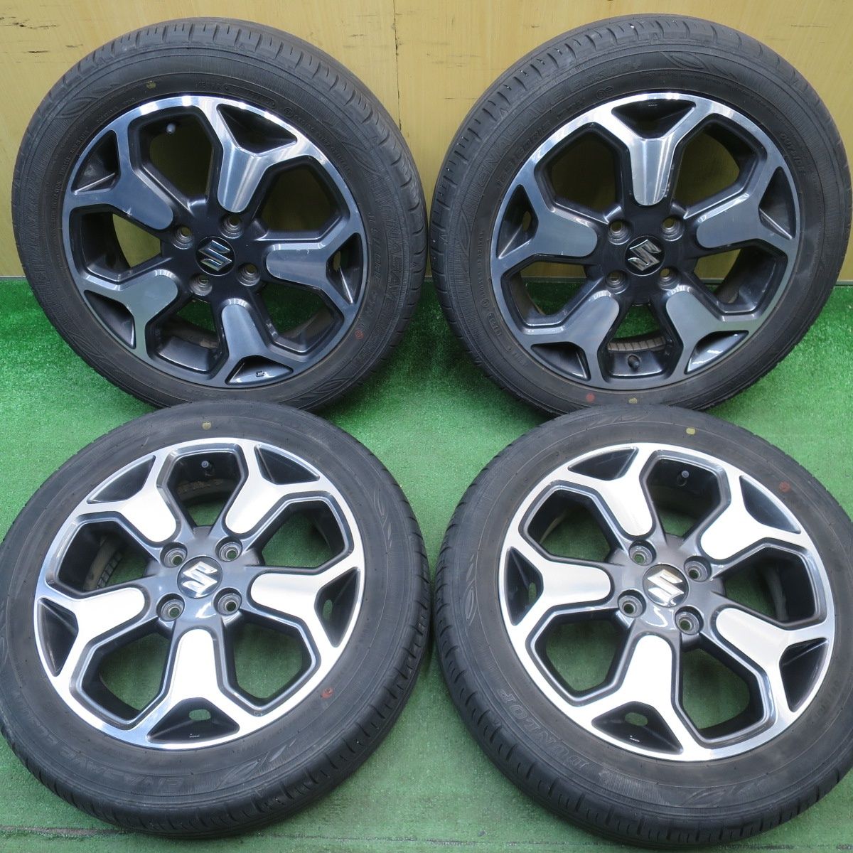 【完売しました】スズキ純正ホイール+エナセーブ エナセーブ SUZUKI スズキ 純正 14インチ ワゴンR エブリィ ラパン MR