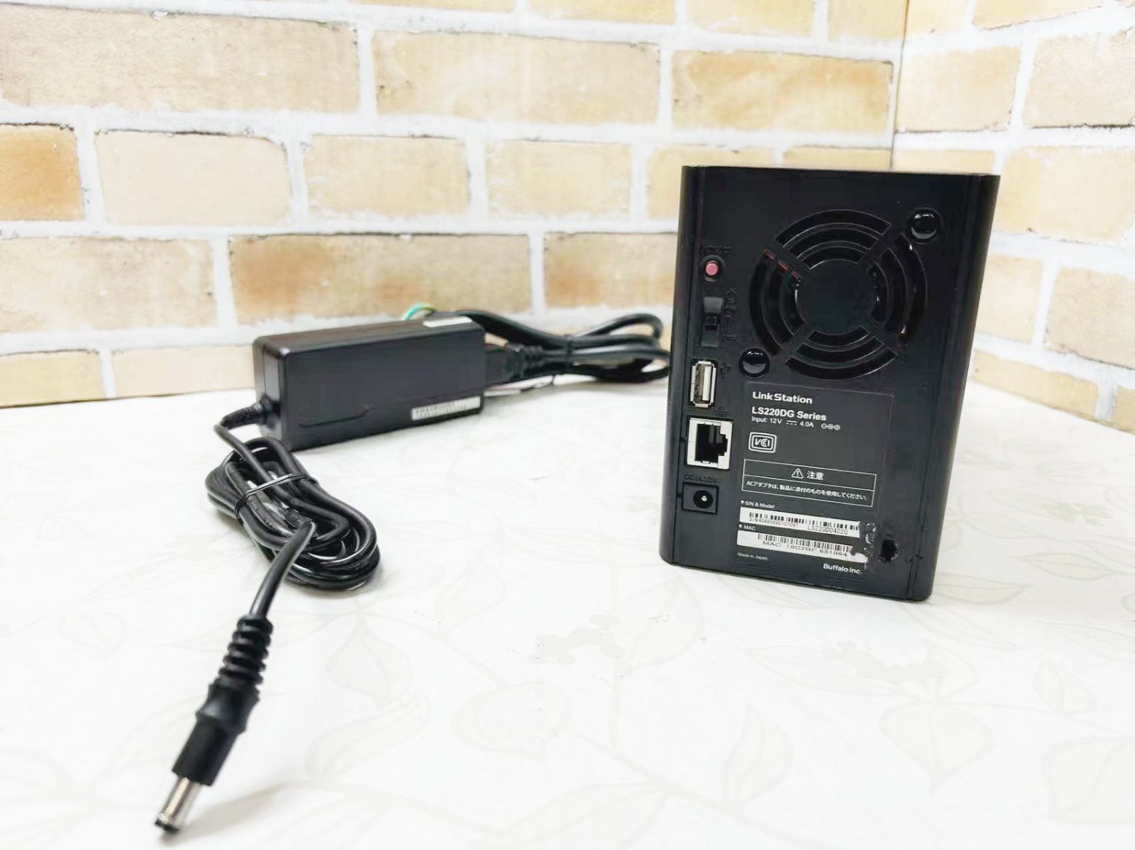 BUFFALO LS220DG NASケース HDD無し 通電OK - メルカリ