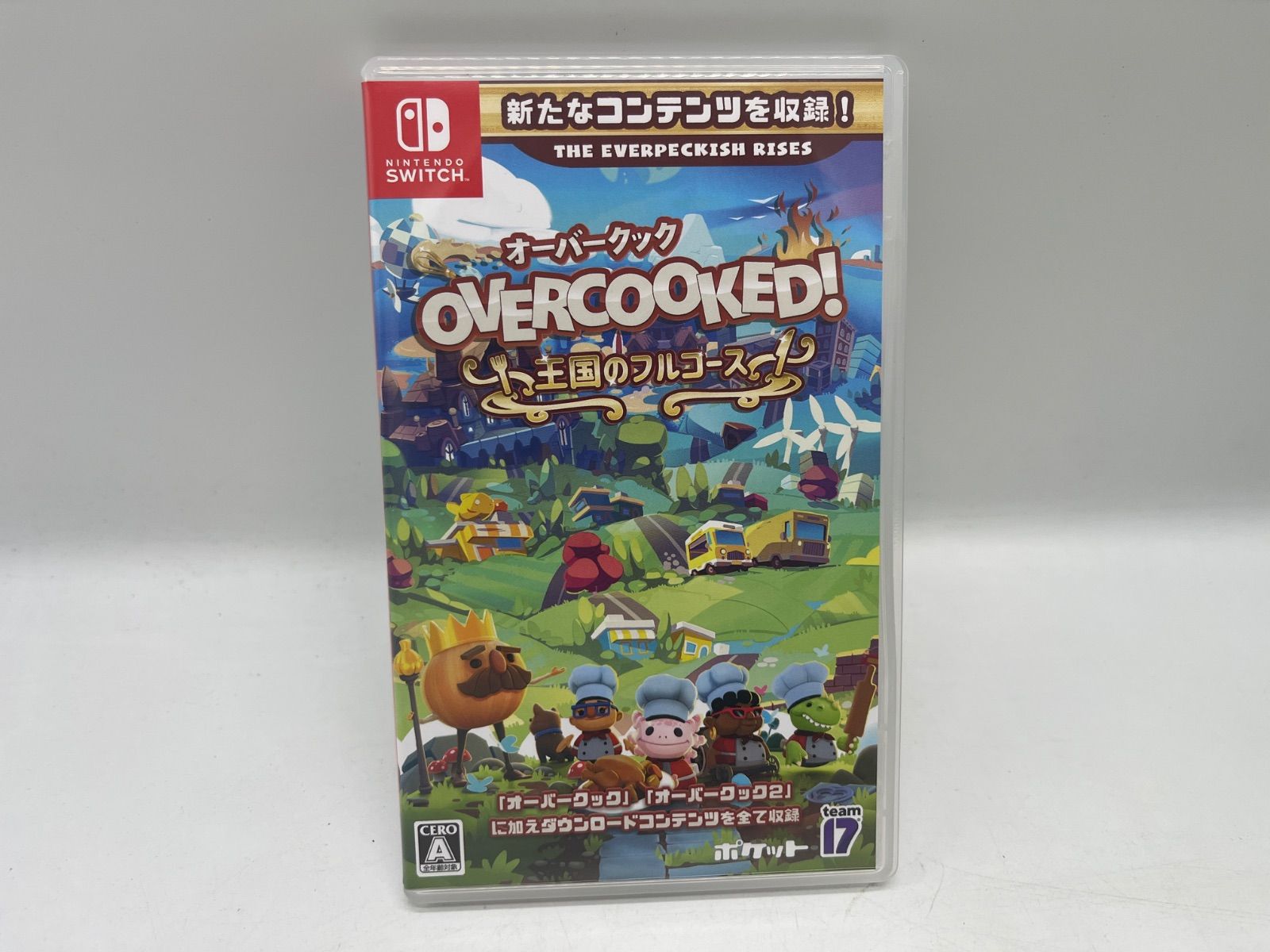 Switch ソフトオーバークック王国のフルコーススーパーマリオワンダー シリーズ完全版、『Overcooked!® - オーバークック 王国のフルコース
