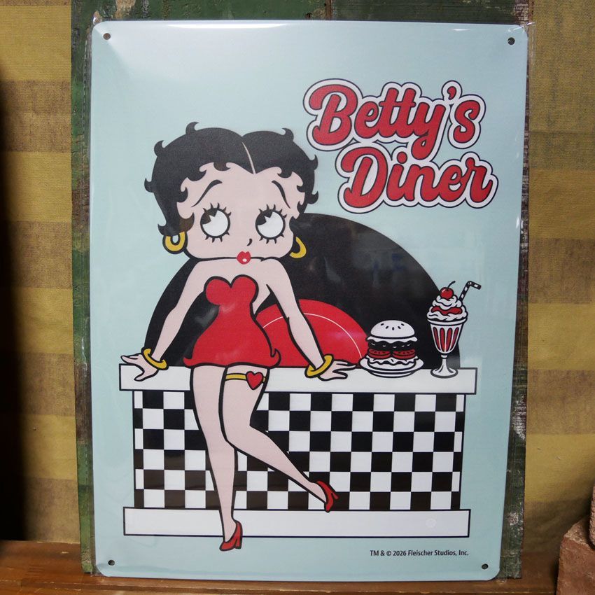 ベティ・ブープ ダイナーサイン Betty ベティ・ブープ Boop ダイナーサイン Dinner Desperate