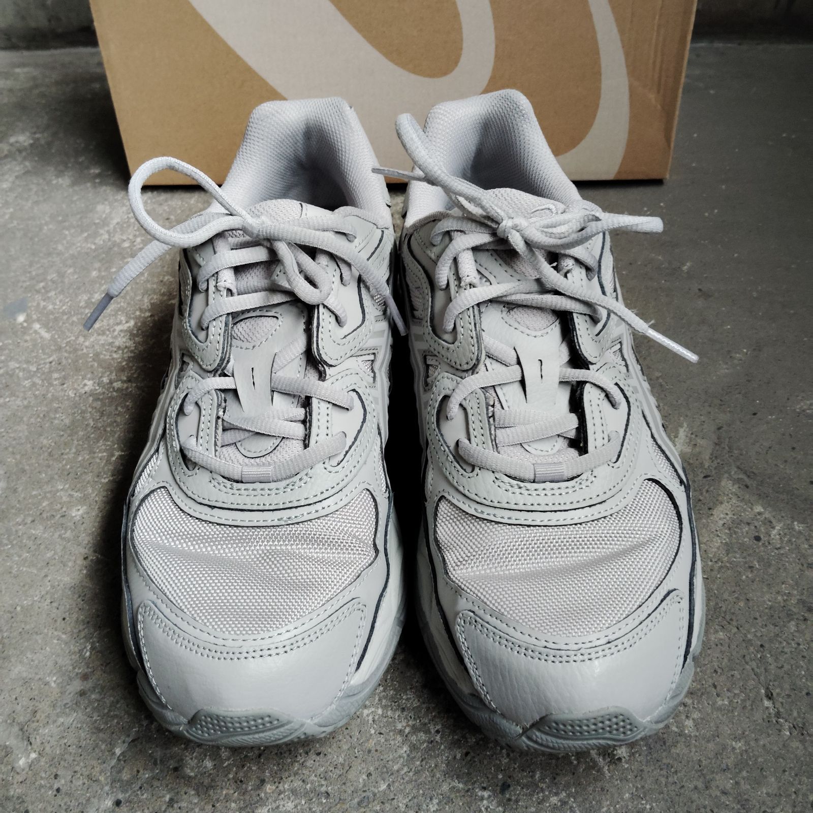 asics GEL-NYC CEMENT GREY 27cm アシックス ゲルNYC セメントグレー 