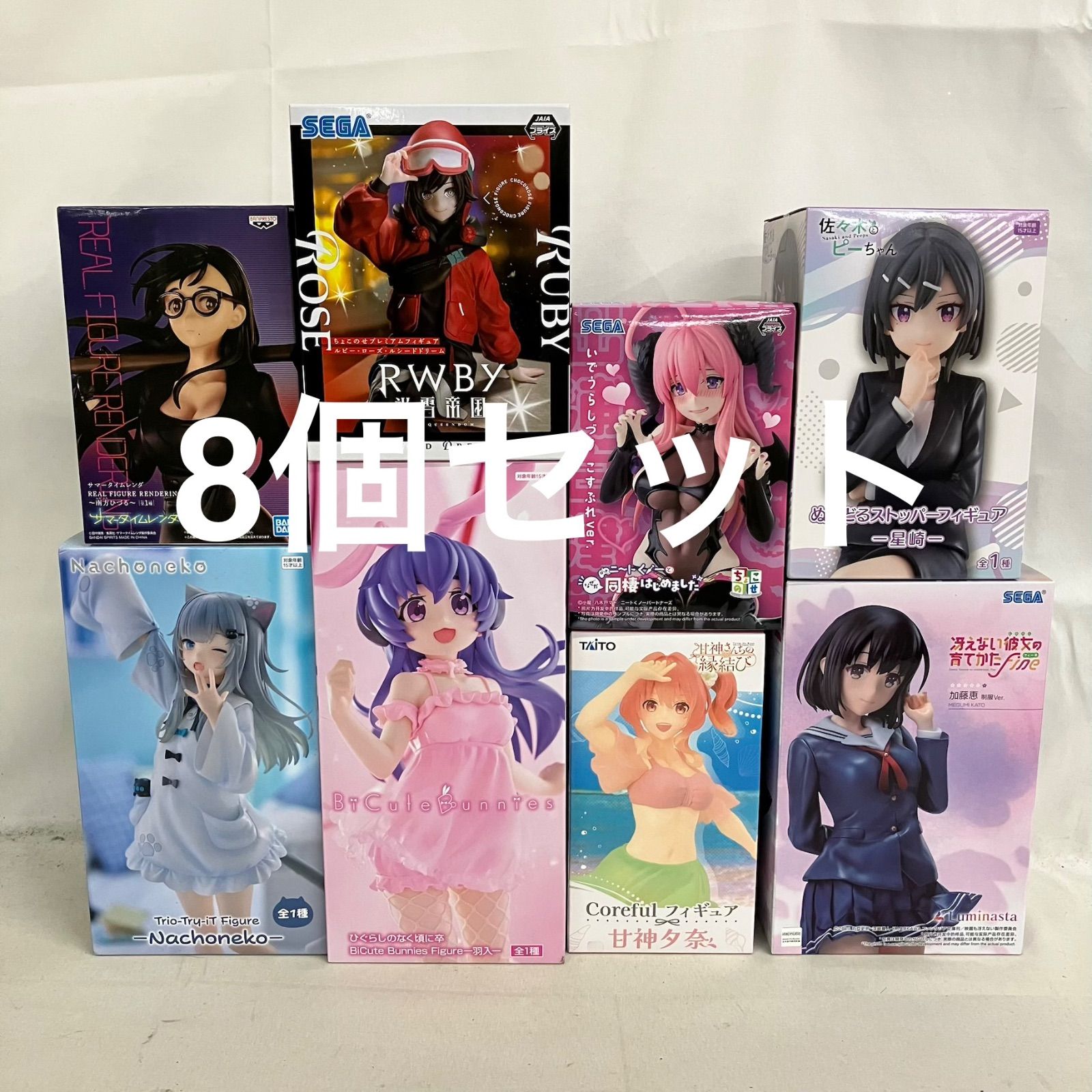 未開封 美少女 フィギュア まとめ 8個セット SF4C25 c107 - メルカリ