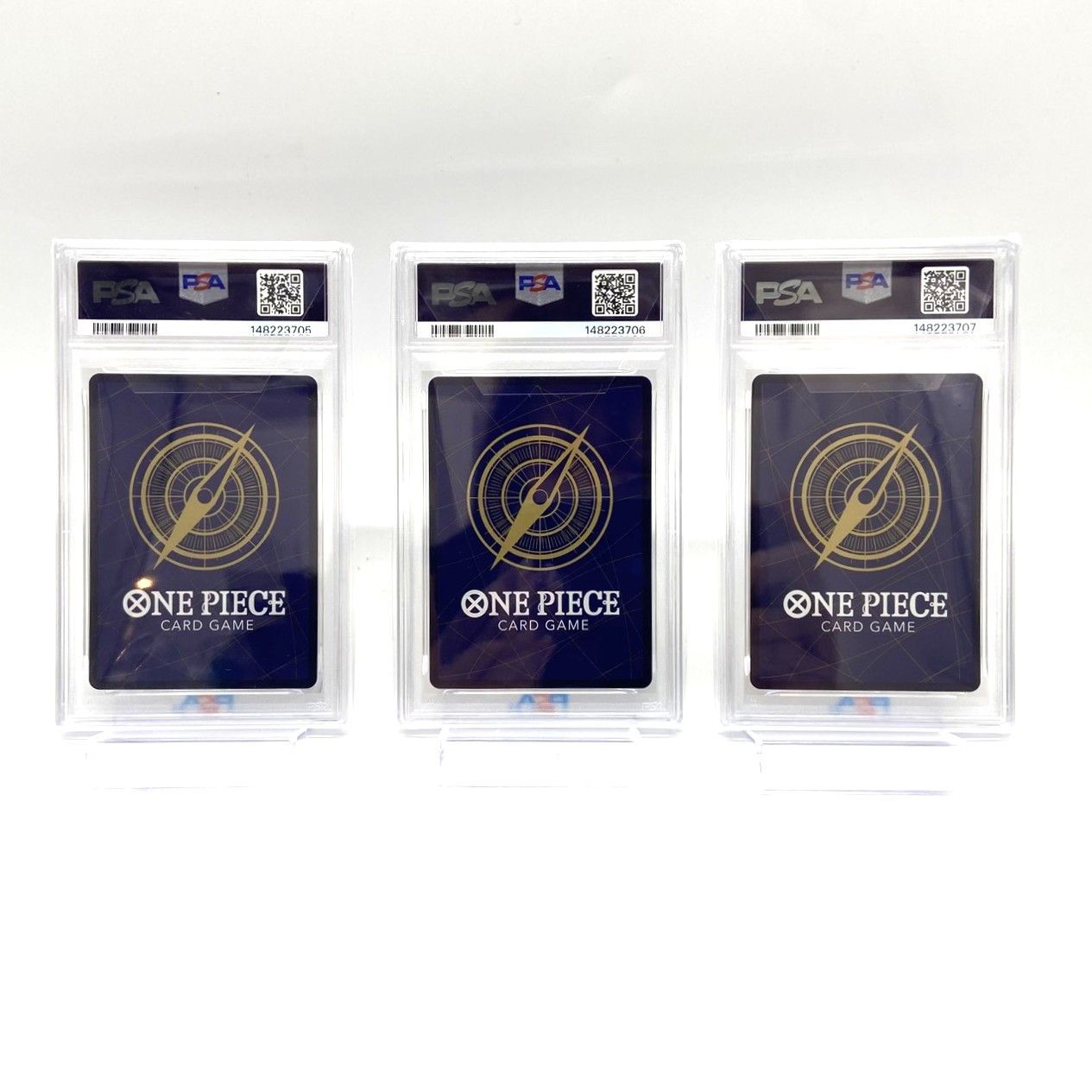 ☆3連番 PSA10 ワンピースカード 3rd アニバーサリー セット モンキー