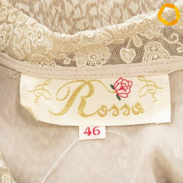 インポートロッサ　ブラウスチュニック anc インポートロッサ import Rossa シャツ ブラウス チュニック 46