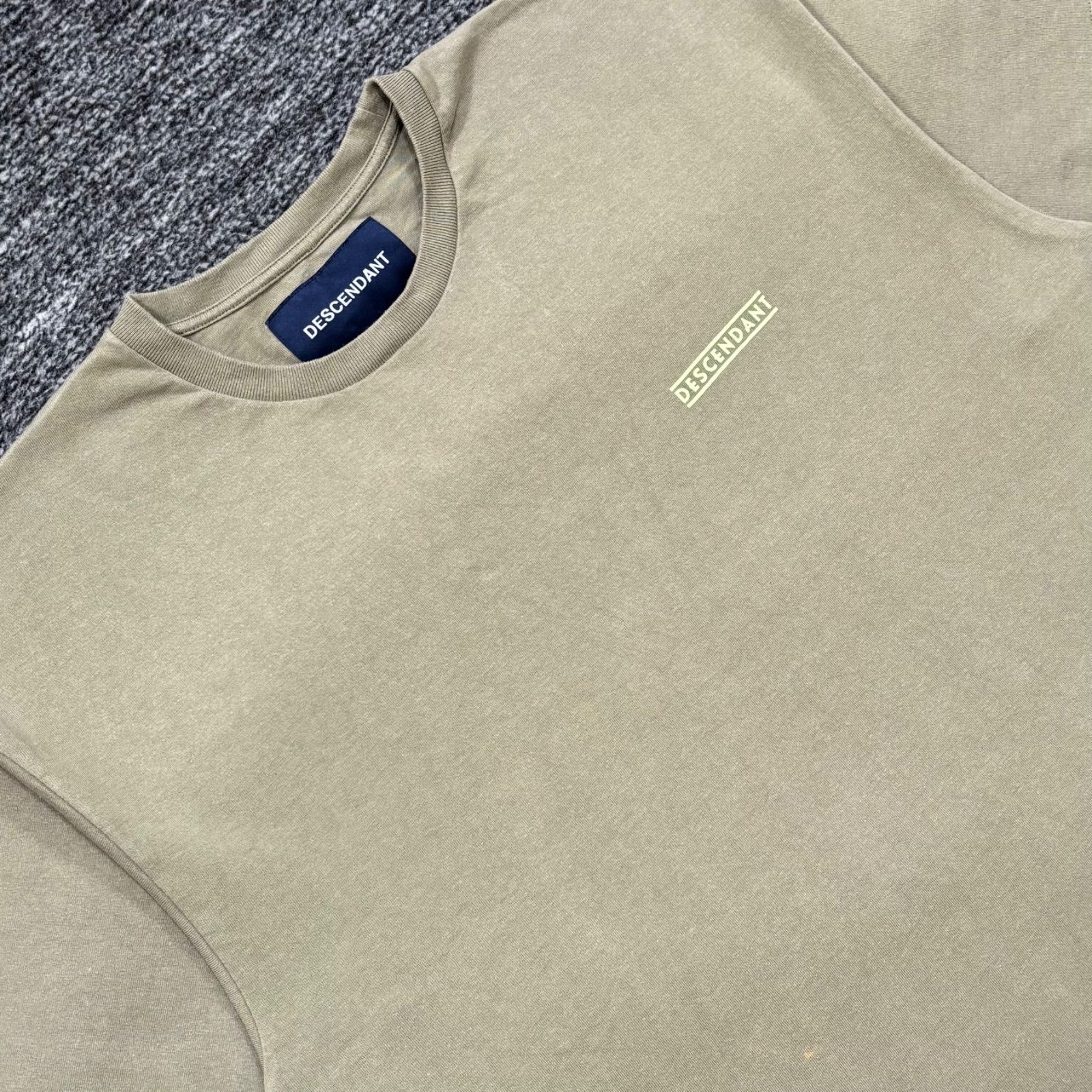 25ss DESCENDANT KID BEARING SS OLIVE DRAB 3 ディセンダント Tシャツ 
