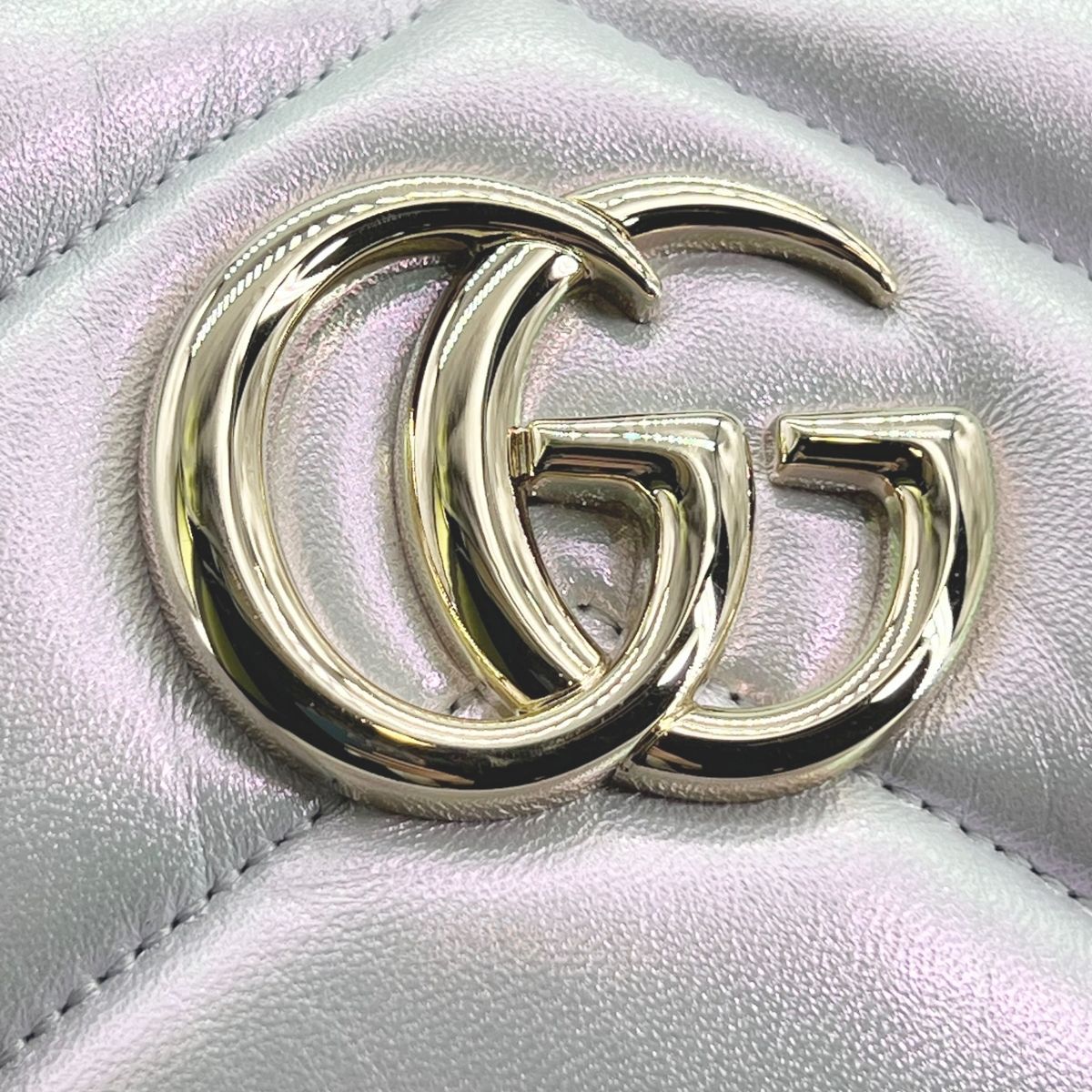 中古】 GUCCI グッチ ショルダーバッグ 447632 GGマーモント スモール 